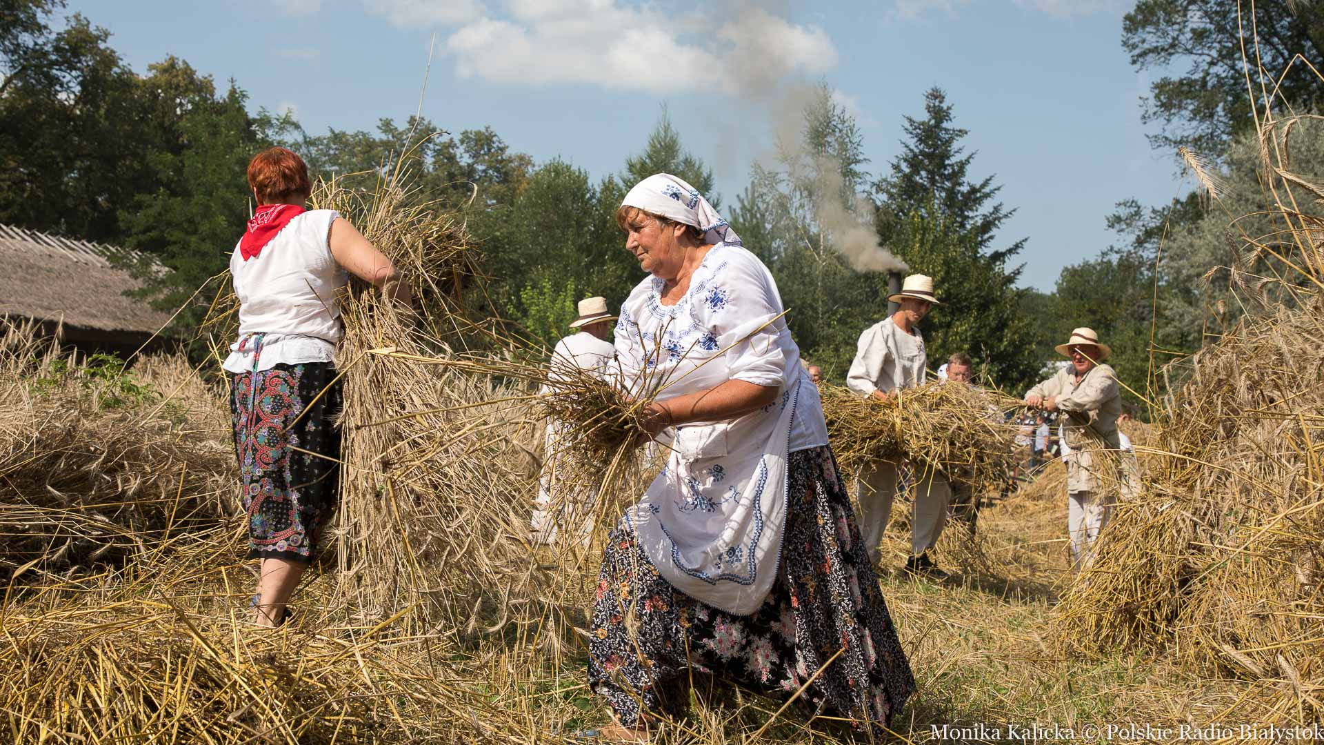 Dożynki wojewódzkie i Podlaskie Święto Chleba w ciechanowieckim skansenie [zdjęcia, wideo]
