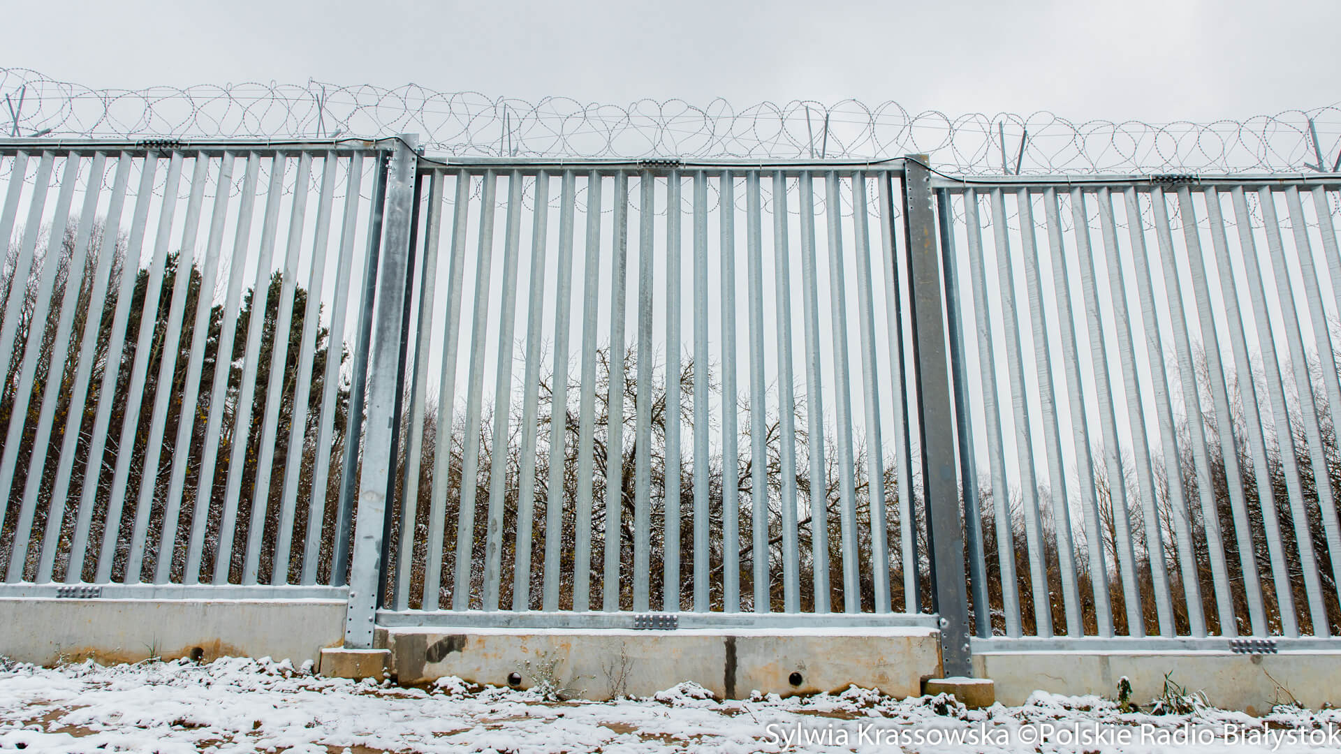 Straż Graniczna oddała do użytku kolejne odcinki elektronicznej bariery na granicy z Białorusią