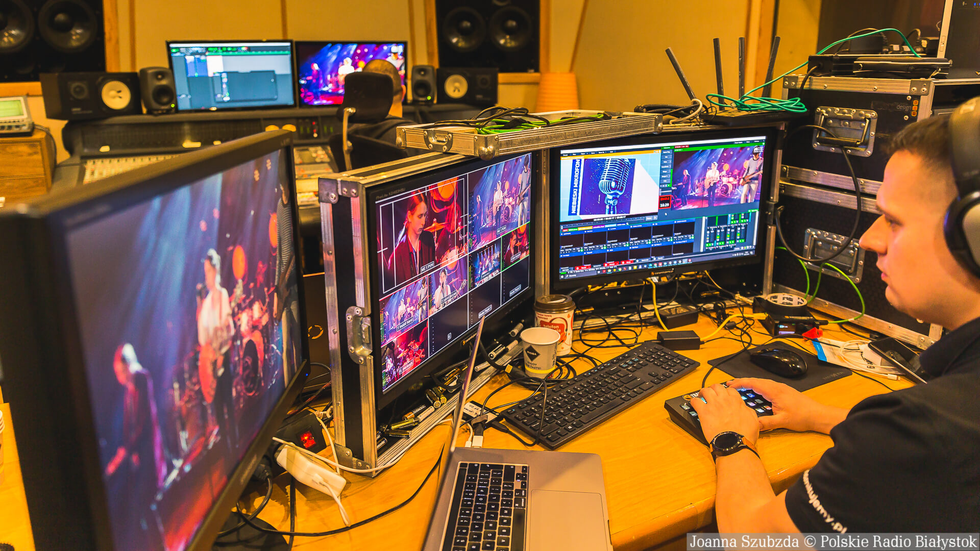 Niebieski Mikrofon - kulisy koncertu finałowego [zdjęcia]