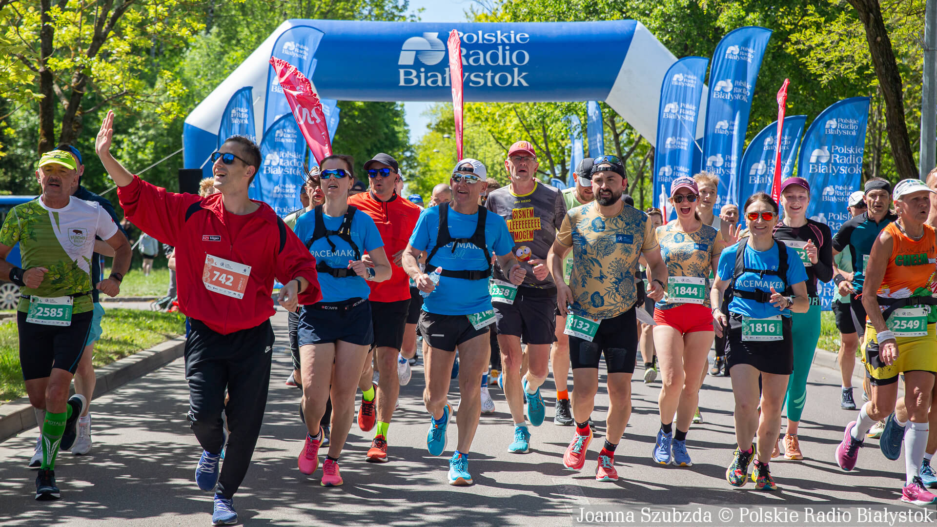 11. PKO Białystok Półmaraton i nasza radiowa strefa kibica [zdjęcia cz. 2]