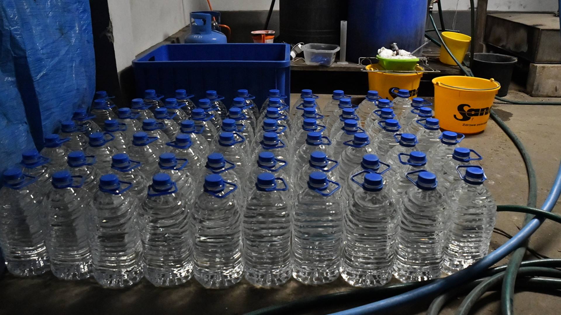 W okolicach Jasionówki policja zlikwidowała bimbrownię