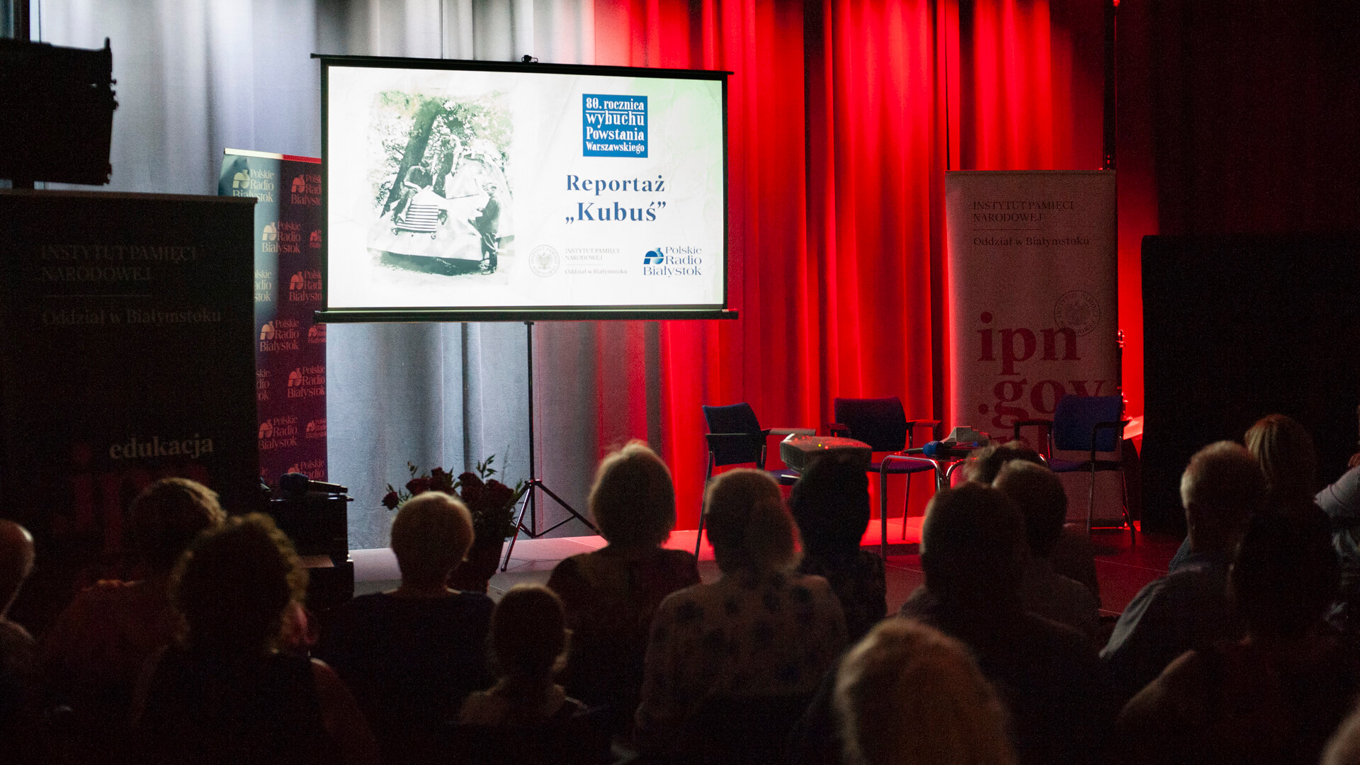 Przedpremierowa emisja reportażu "Kubuś" w Studiu Rembrandt Polskiego Radia Białystok [zdjęcia]