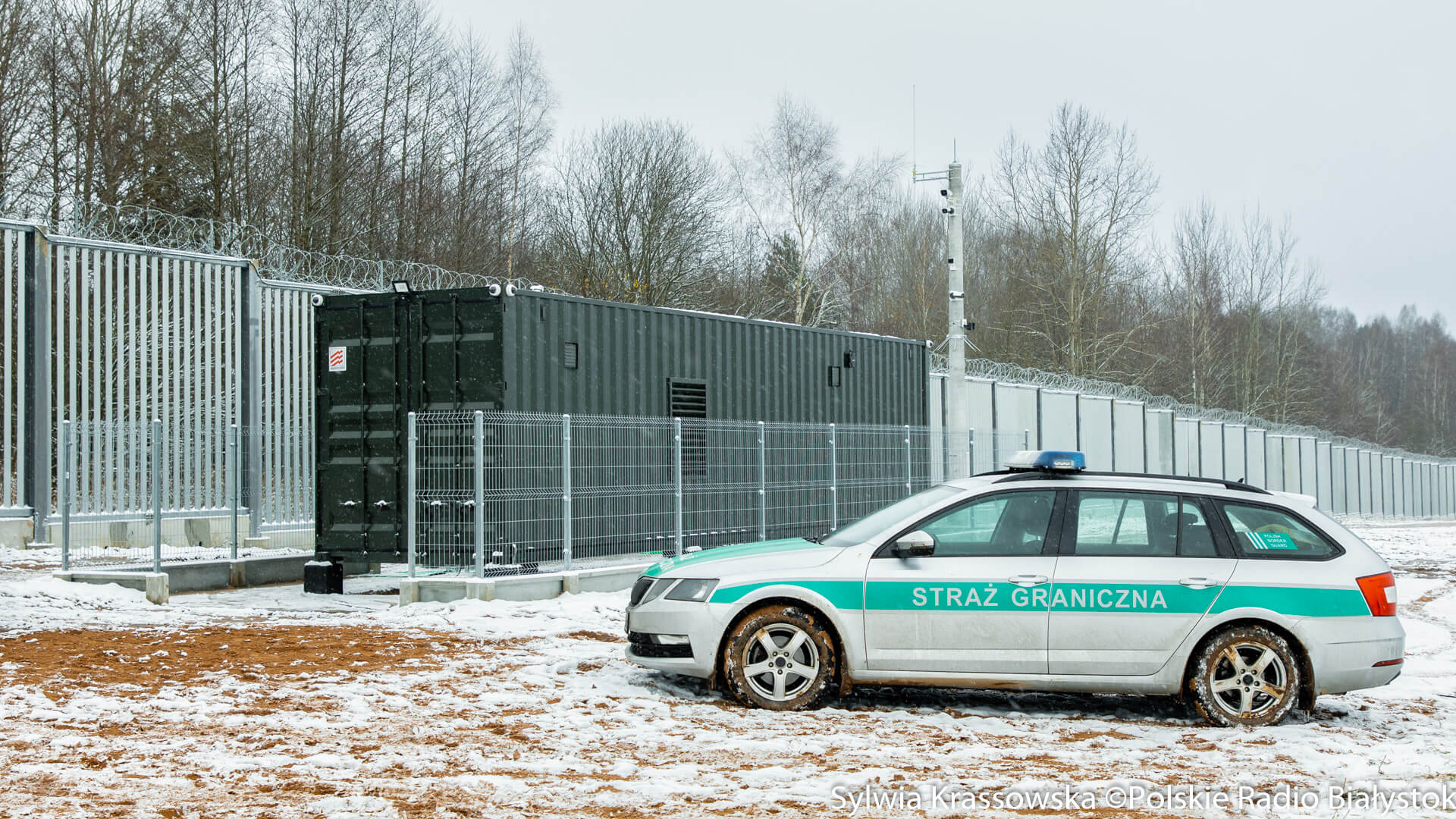 Bariera elektroniczna działa na 55 km granicy z Białorusią