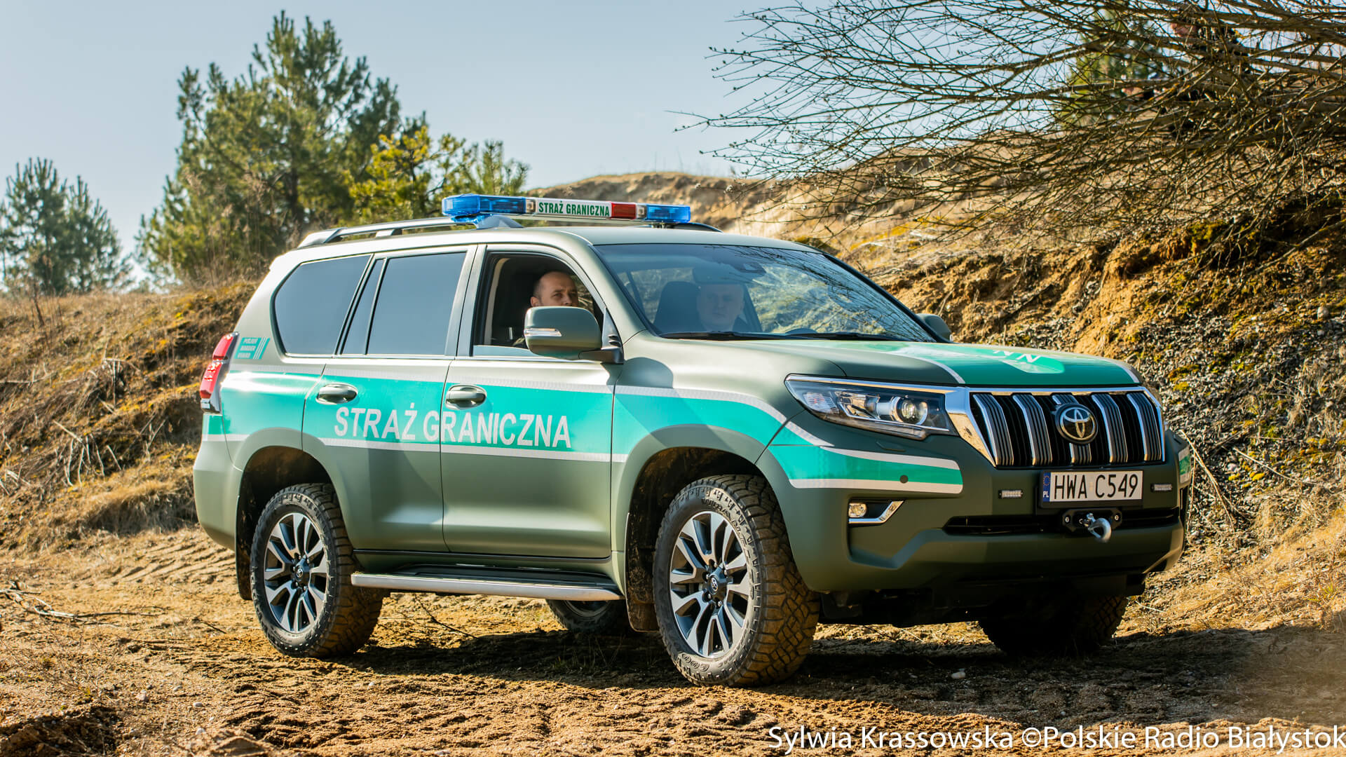 Straż Graniczna oficjalnie odebrała ostatni odcinek zapory na granicy z Białorusią