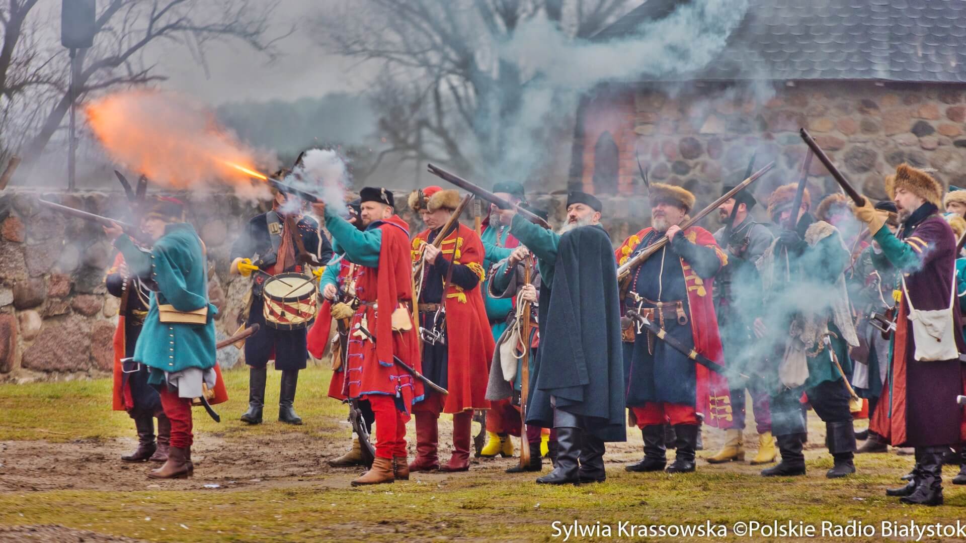 Szturm Zamku w Tykocinie - inscenizacja wydarzeń z 1657 roku [zdjęcia, wideo]