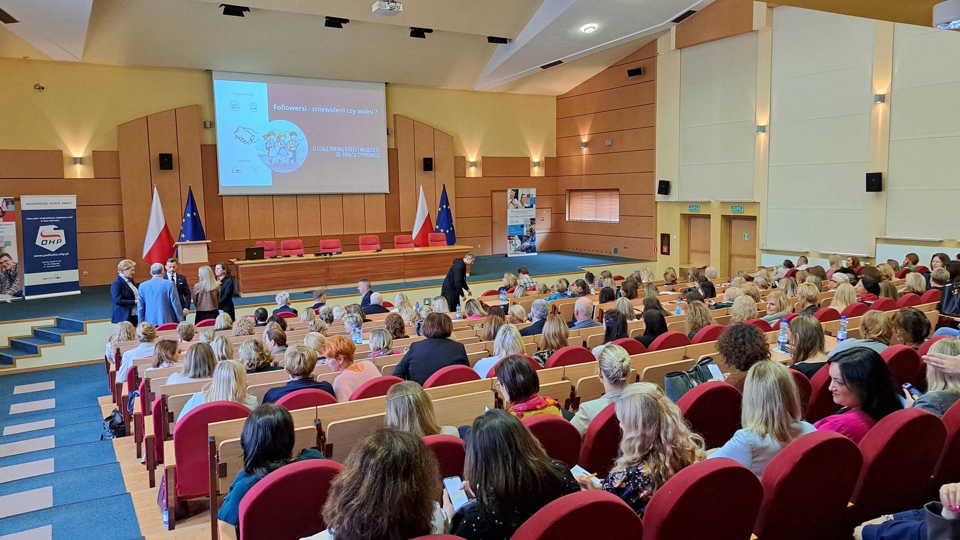 Konferencja "Followersi - zniewoleni czy wolni? O uzależnieniu dzieci i młodzieży od świata cyfrowego"