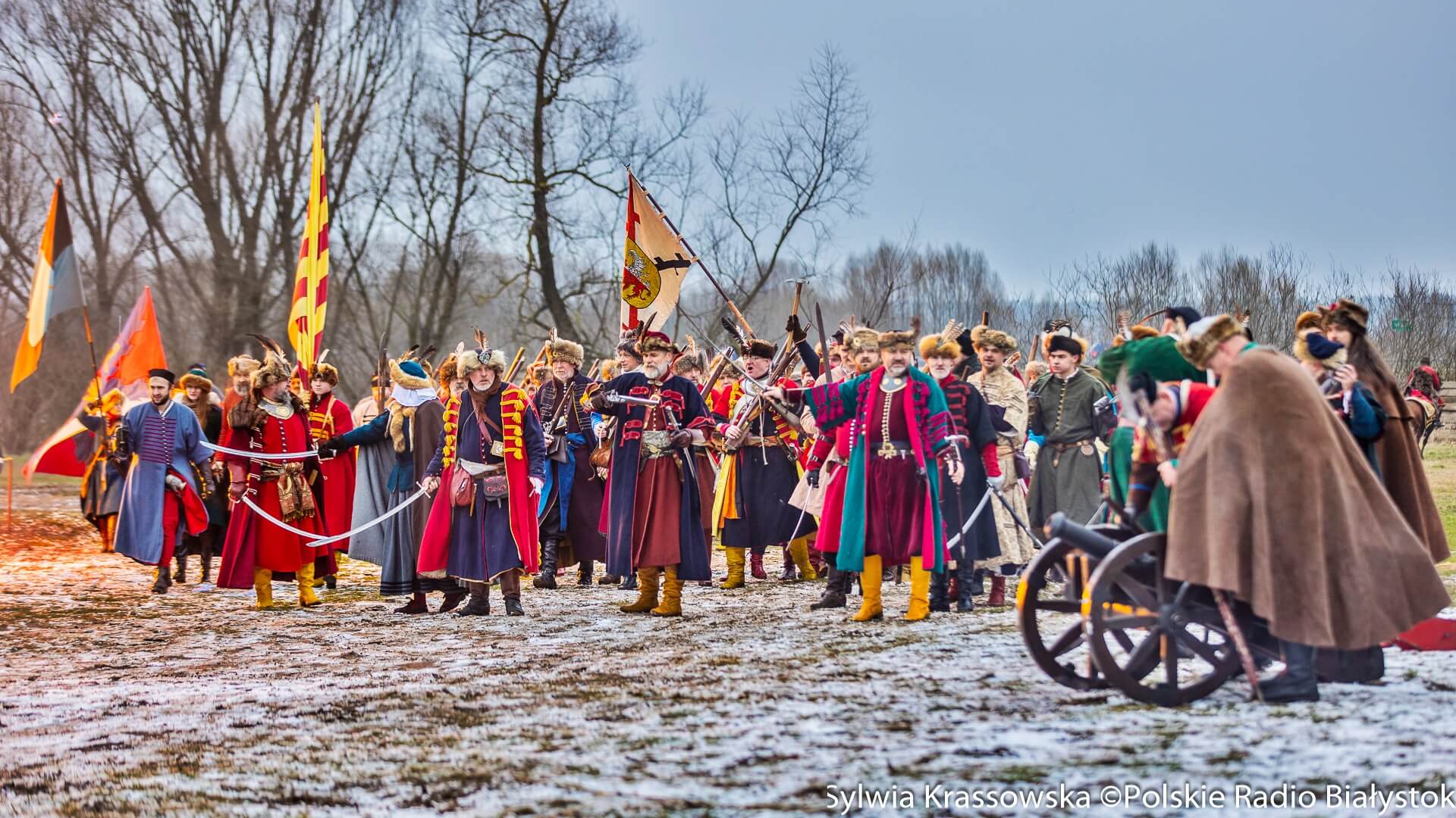 To jedyna taka zimowa inscenizacja w Polsce. Szturm Zamku w Tykocinie [zdjęcia, wideo]