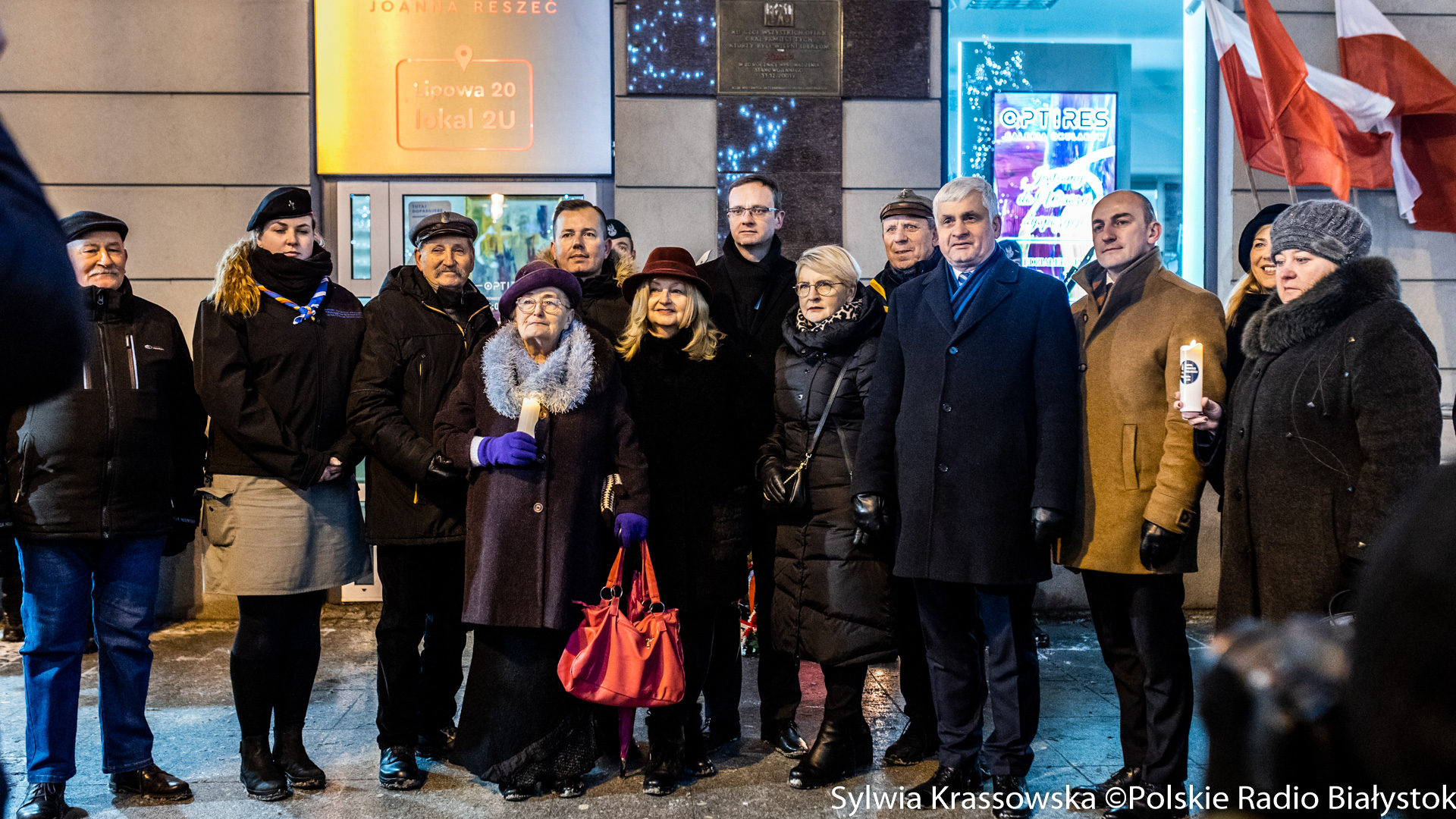 Upamiętnienie 41. rocznicy wprowadzenia stanu wojennego w Białymstoku [zdjęcia]