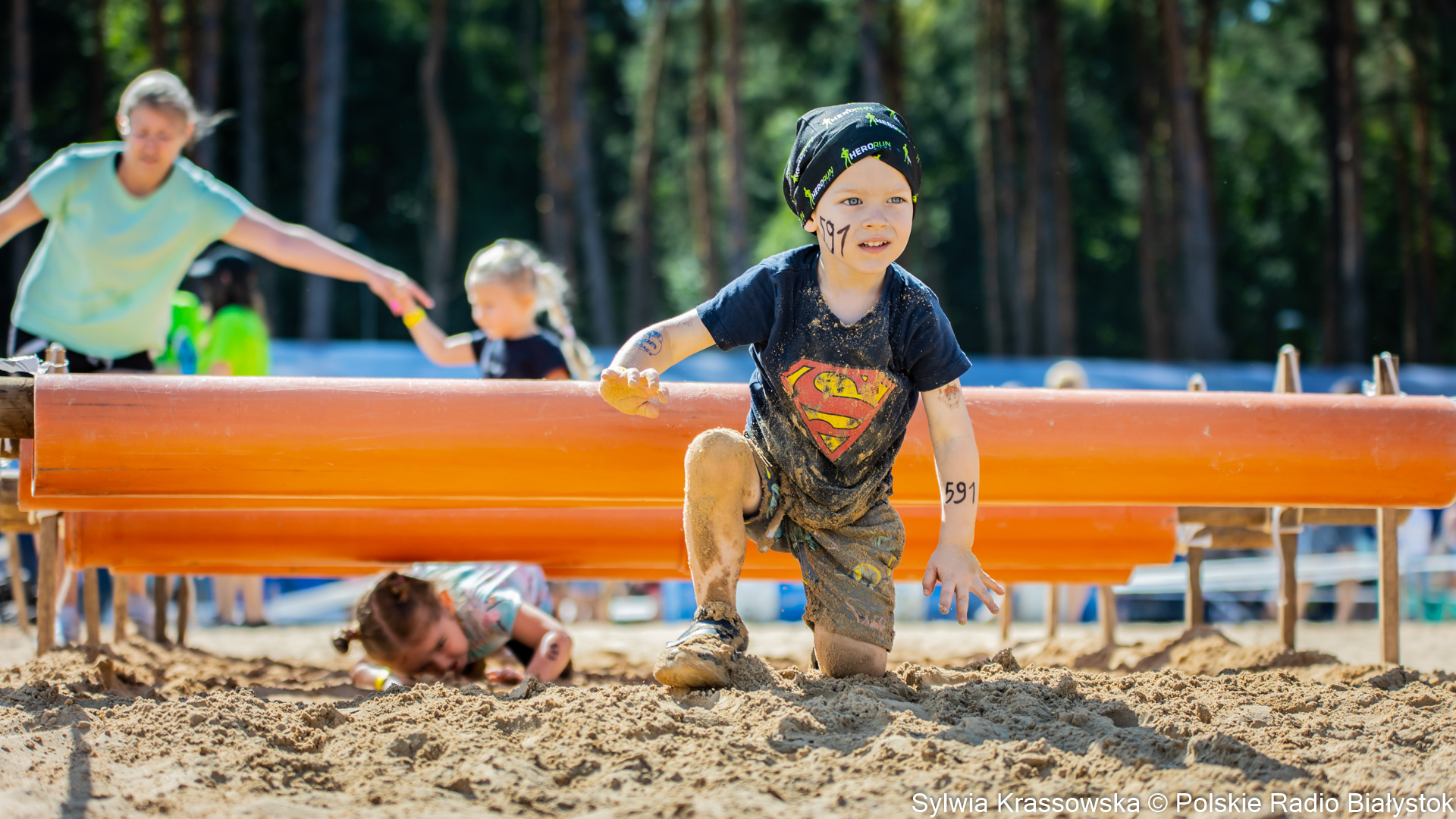 Hero Run KIDS na plaży miejskiej w Dojlidach [zdjęcia]