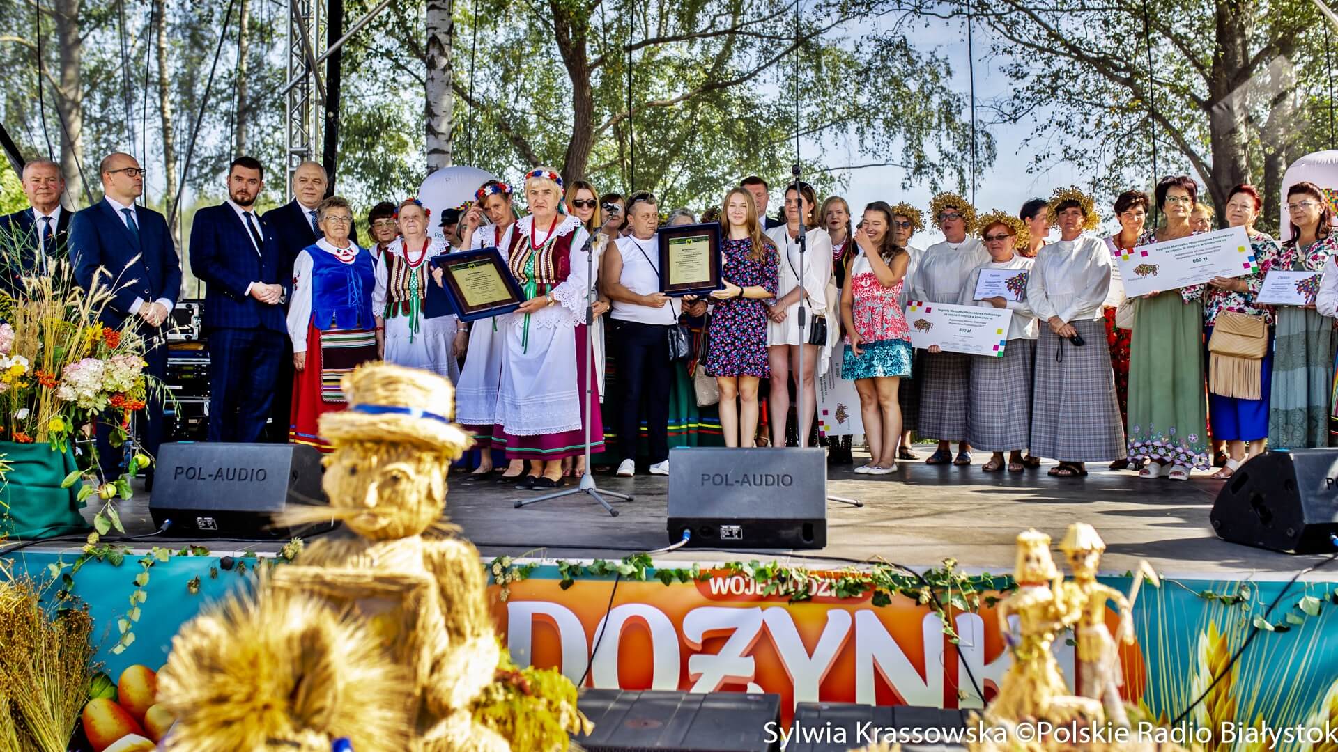 W Podlaskim Muzeum Kultury Ludowej mieszkańcy regionu świętowali Dożynki Wojewódzkie [zdjęcia]