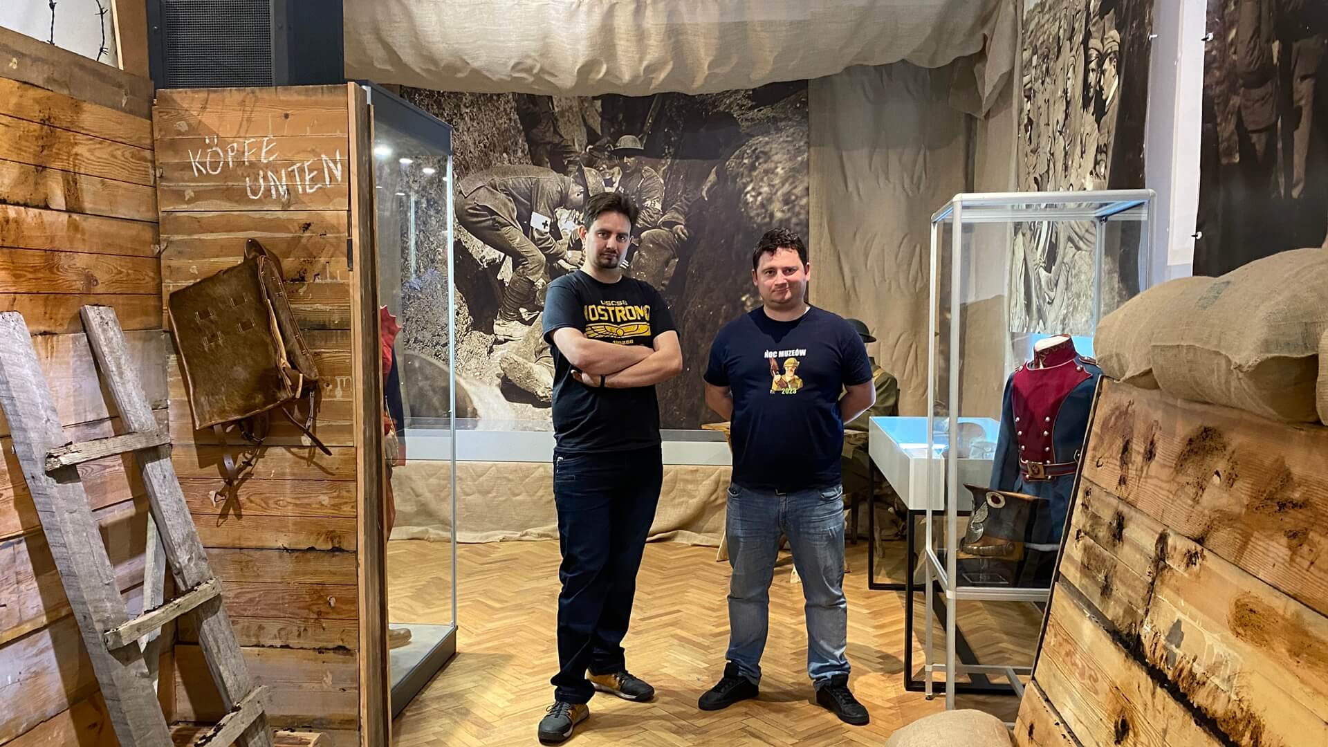 Wystawa "Dźwięki wojny - echa pokoju. 110 lat od Wielkiej Wojny"