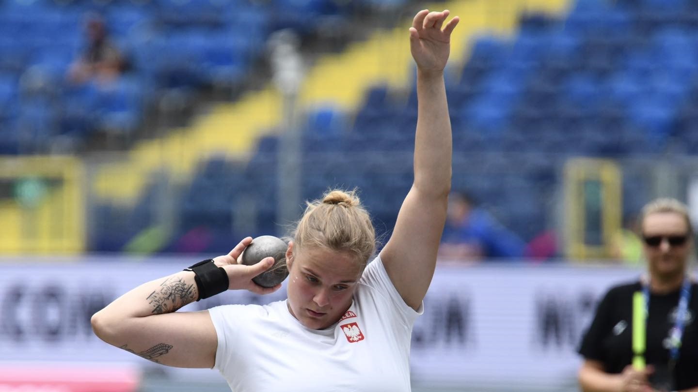 Klaudia Kardasz zdobyła złoty medal lekkoatletycznych mistrzostw Polski w pchnięciu kulą