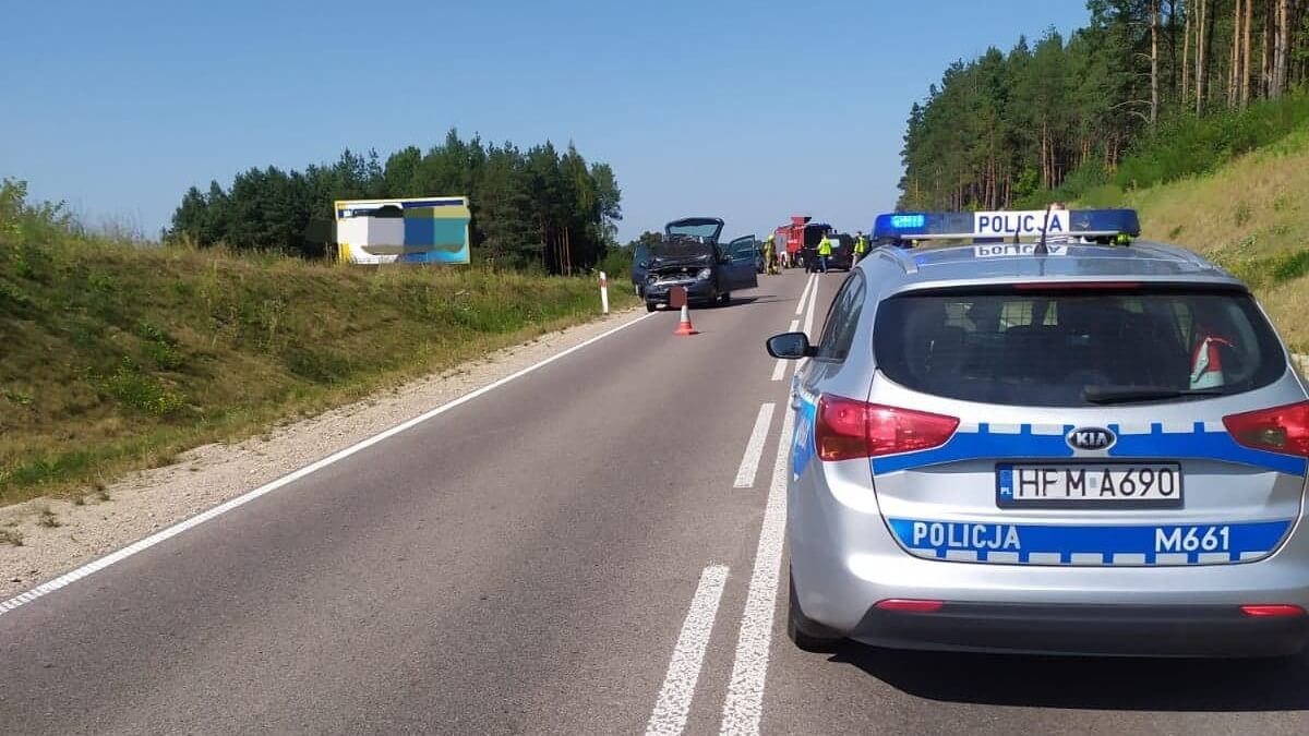 Śmiertelny wypadek na trasie Sokółka-Dąbrowa Białostocka