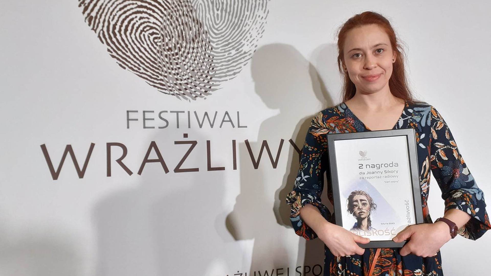 Joanna Sikora nagrodzona na Festiwalu Wrażliwym w Gdyni za reportaż "Cień wojny"