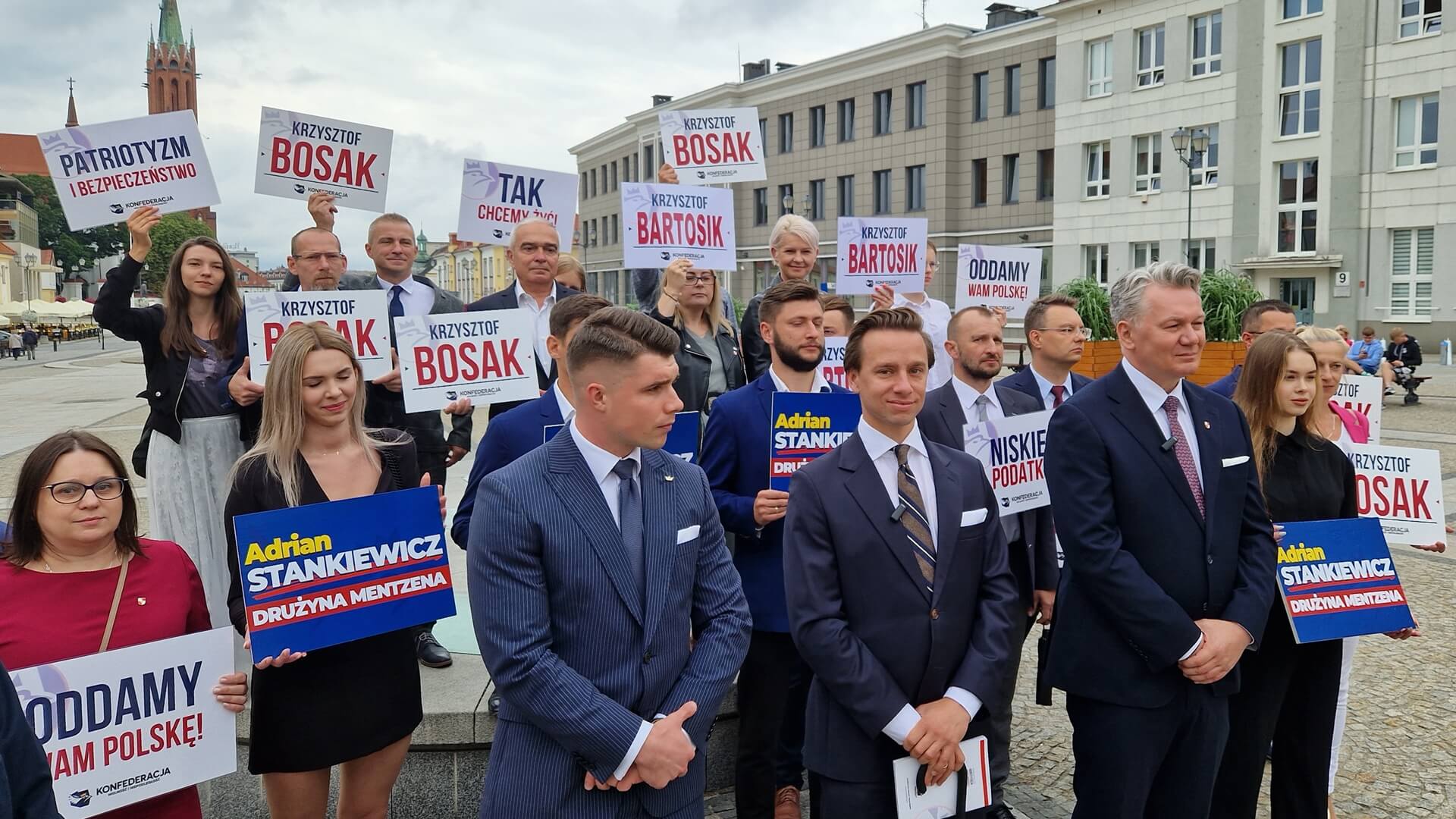 Krzysztof Bosak liderem podlaskiej listy wyborczej Konfederacji do Sejmu