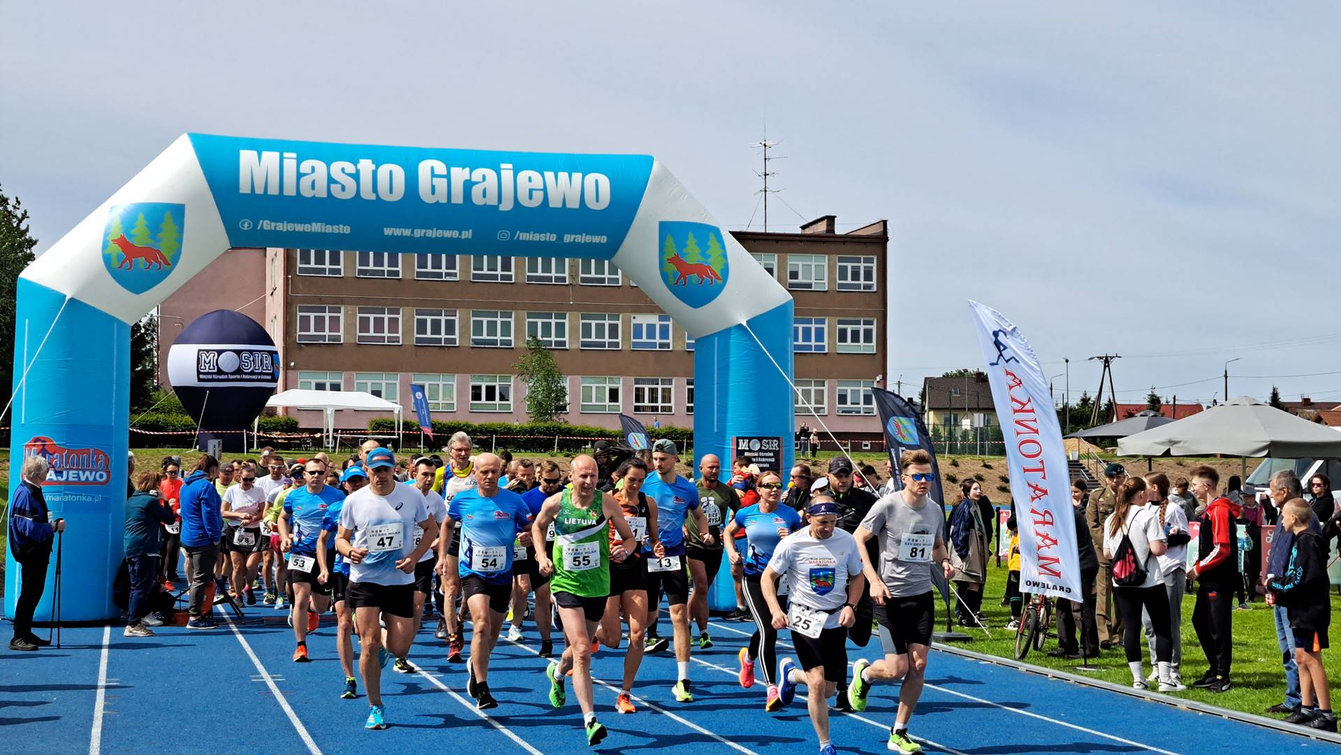 25. Międzynarodowy Uliczny Bieg Wilka w Grajewie [zdjęcia]