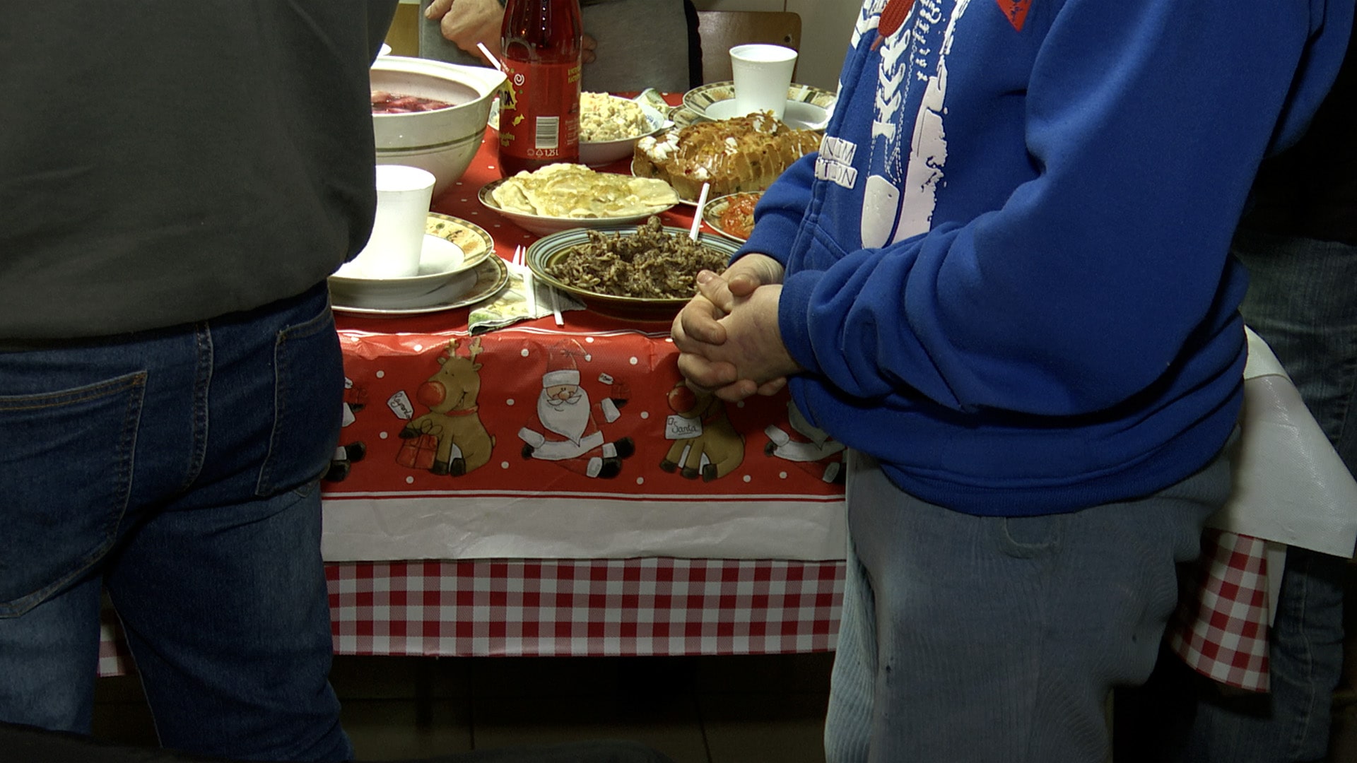 Łomżyńska Caritas zorganizowała symboliczne spotkanie wigilijne