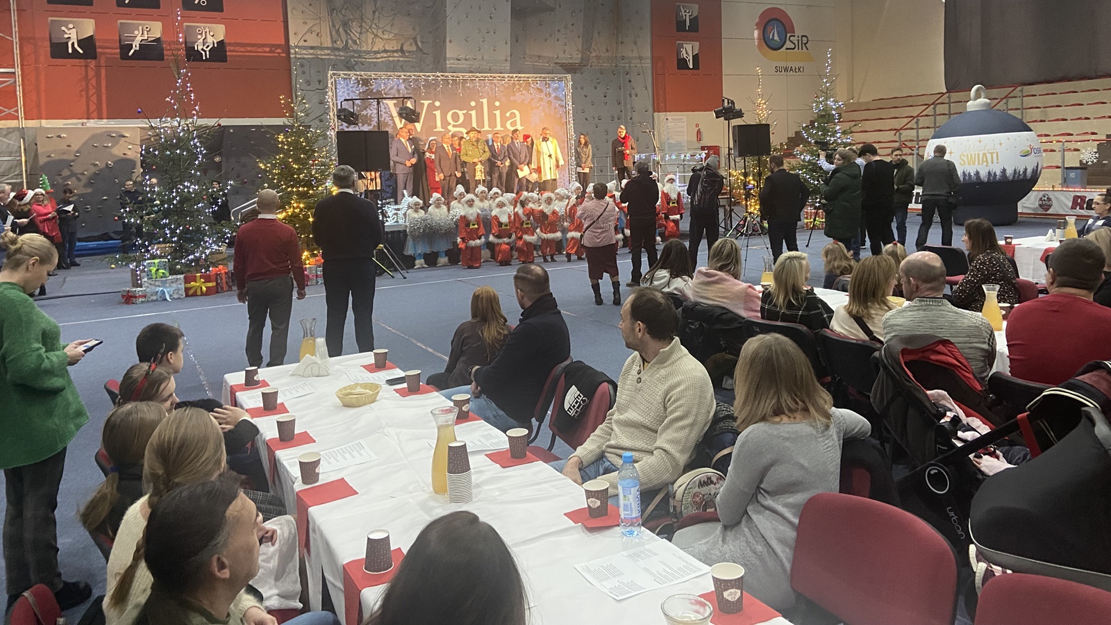 Miejska wigilia w Suwałkach