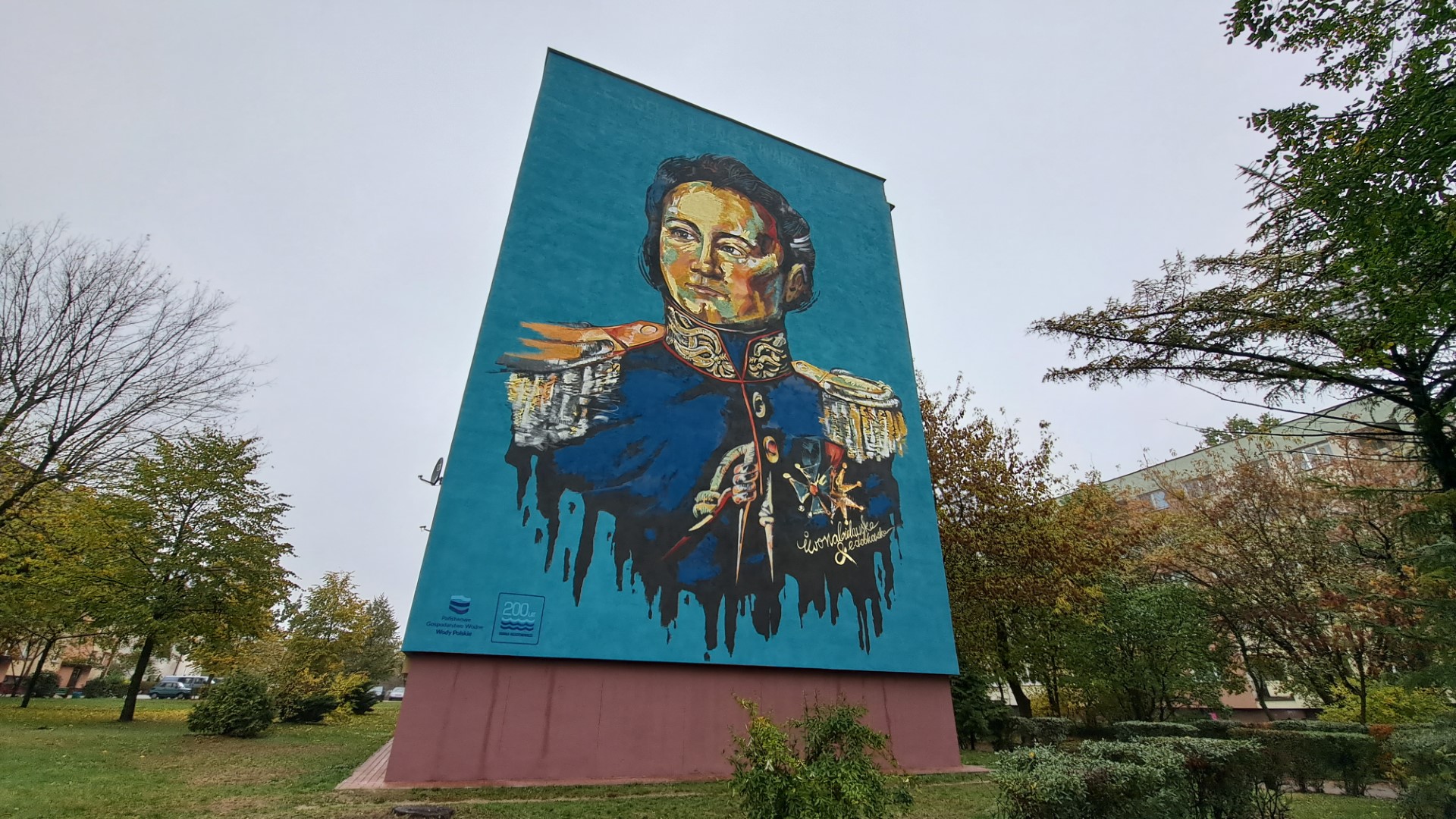 Generał Ignacy Prądzyński ma swój mural