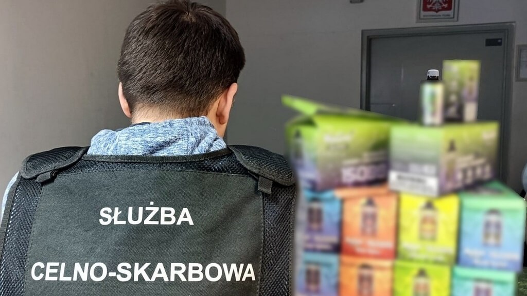 Funkcjonariusze podlaskiej KAS przejęli nielegalne e-papierosy