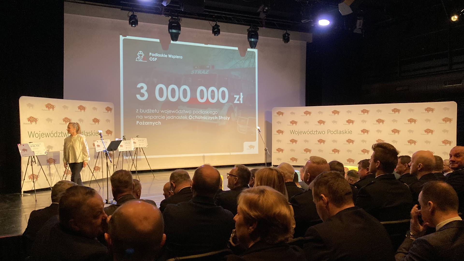 3 mln zł trafią do ponad 110 jednostek Ochotniczych Straży Pożarnych