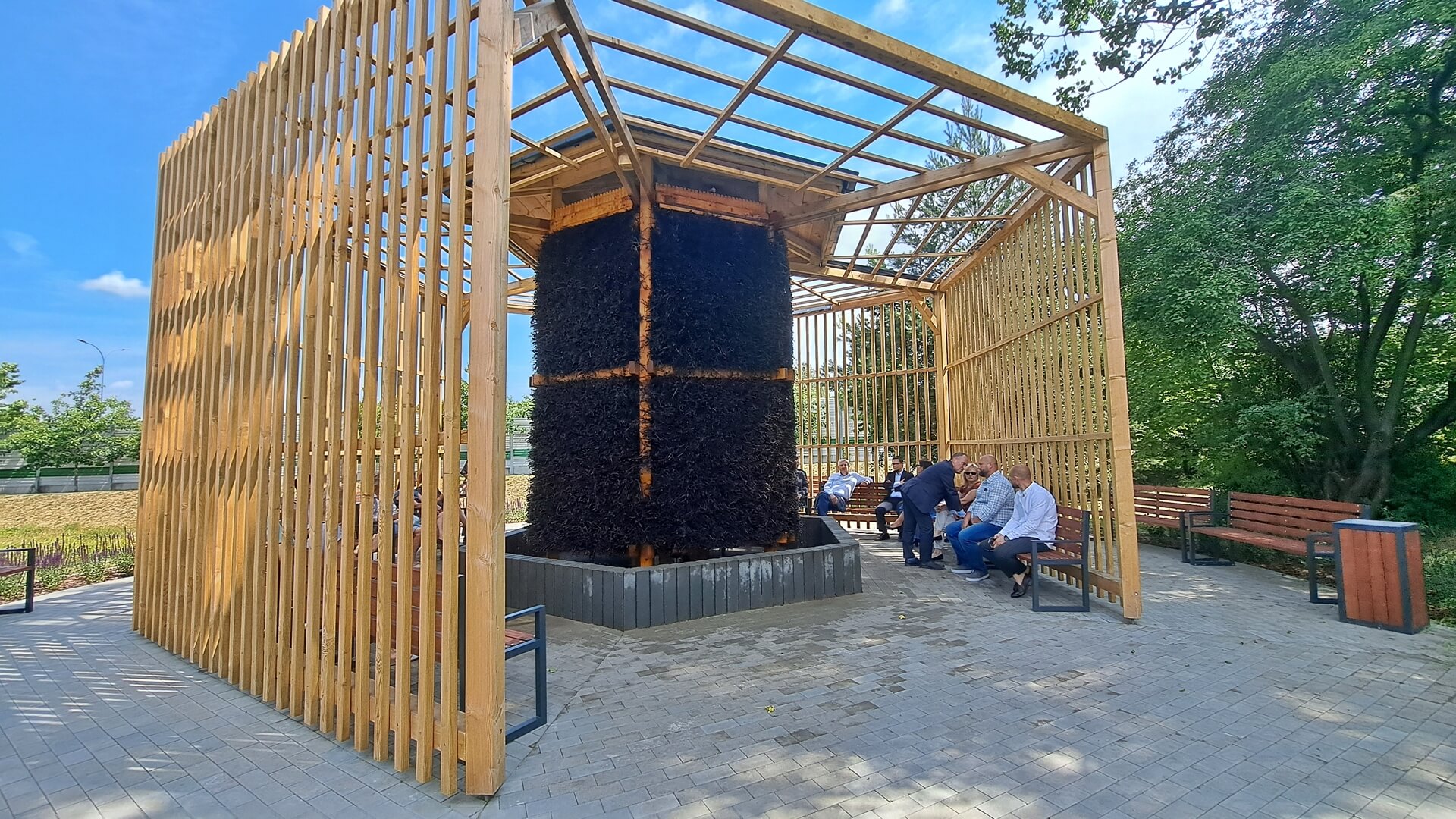 Można już korzystać z pierwszej tężni solankowej w Białymstoku