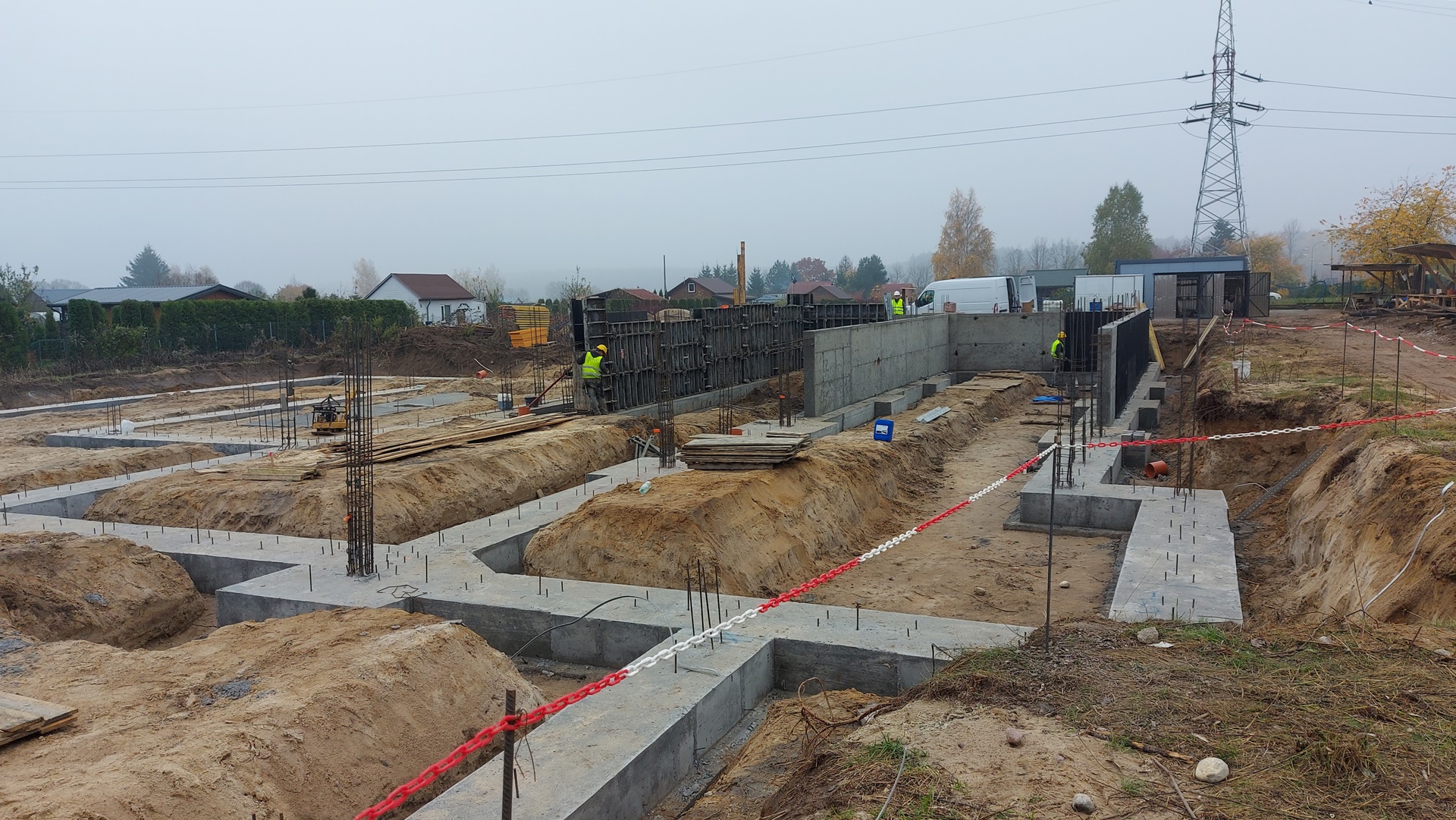 Trwa budowa nowej jednostki straży pożarnej przy ul. Plażowej w Białymstoku