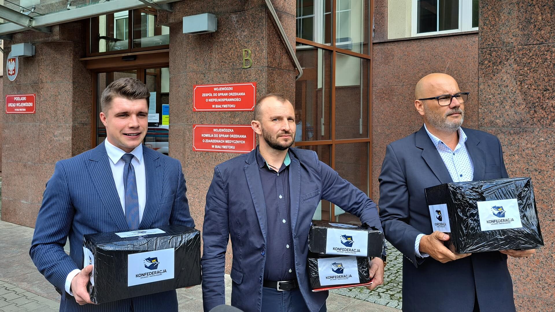 Konfederacja zgłosiła do Krajowego Biura Wyborczego swoją listę kandydatów do parlamentu