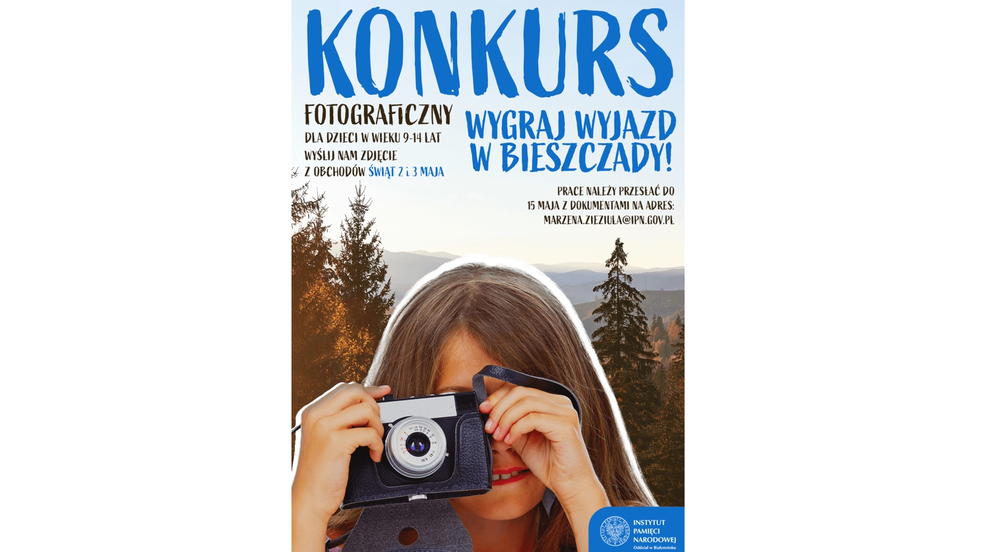 Konkurs fotograficzny IPN dla dzieci, z obchodów majowych świąt narodowych