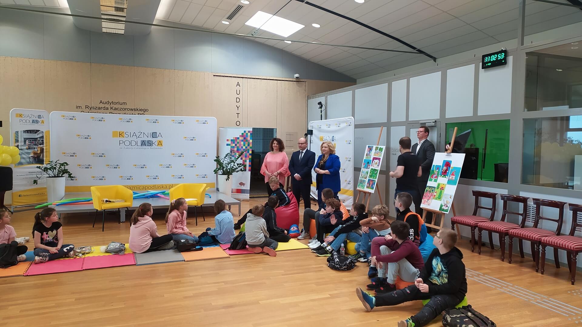 Dzień Dziecka w Książnicy Podlaskiej w Białymstoku