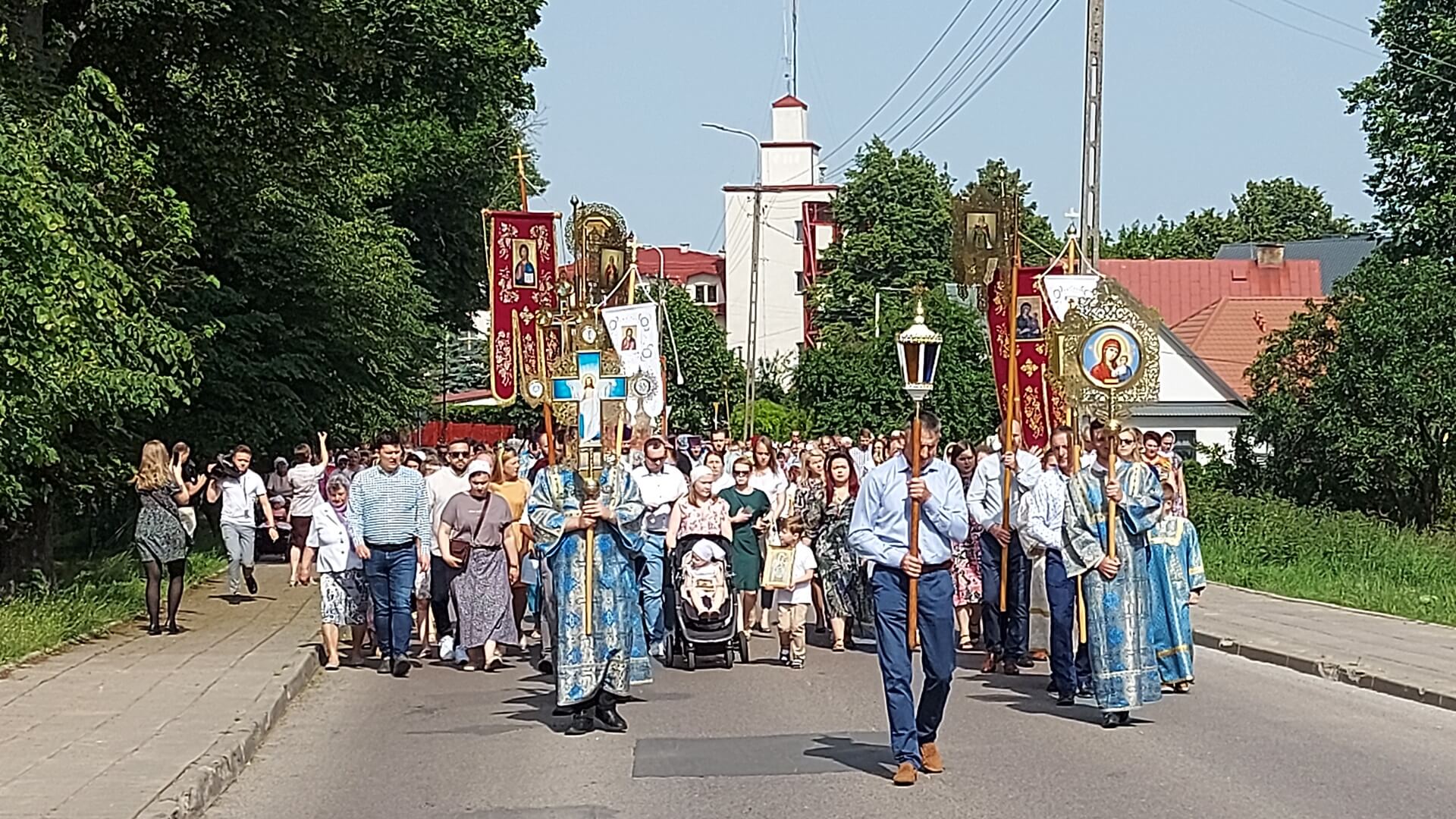 Mieszkańcy Bielska Podlaskiego oddali hołd Bielskiej Ikonie Matki Boskiej 20.06.2022