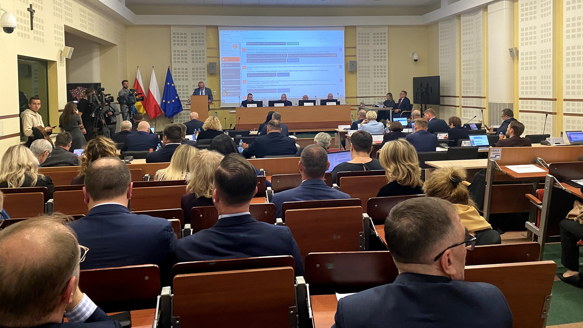 Podlascy radni KO i PSL złożyli wniosek dotyczący odwołania marszałka województwa