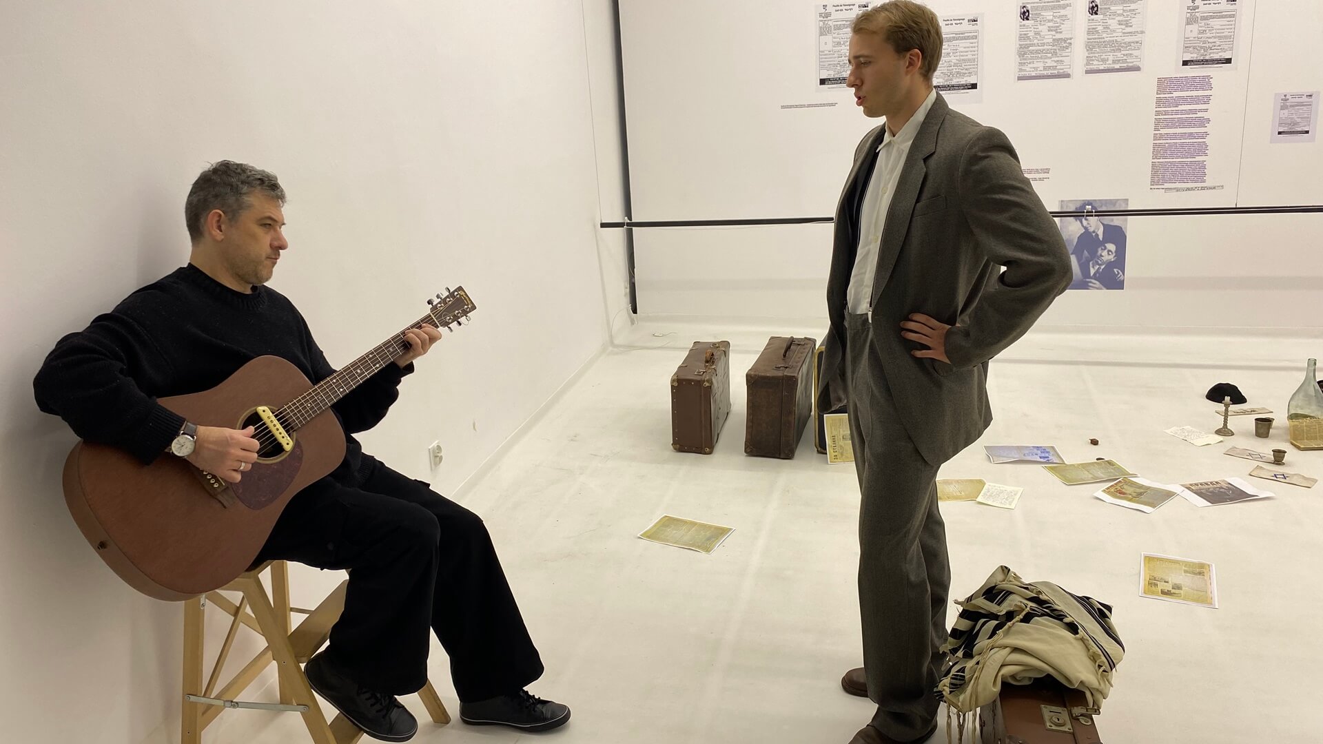 W Famie przedstawienie na podstawie "Pamiętnika" Dawida Szpiro