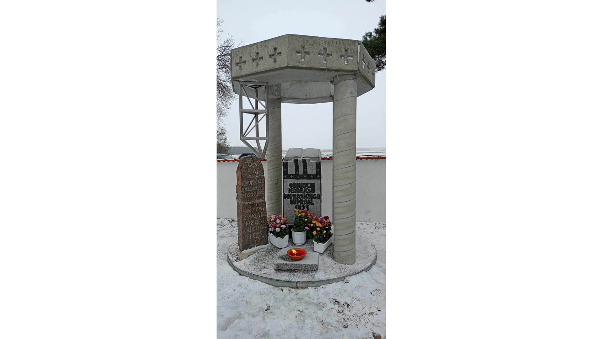 Pomnik upamiętniający Kodeks supraski odsłonięto w Wólce Wygonowskiej