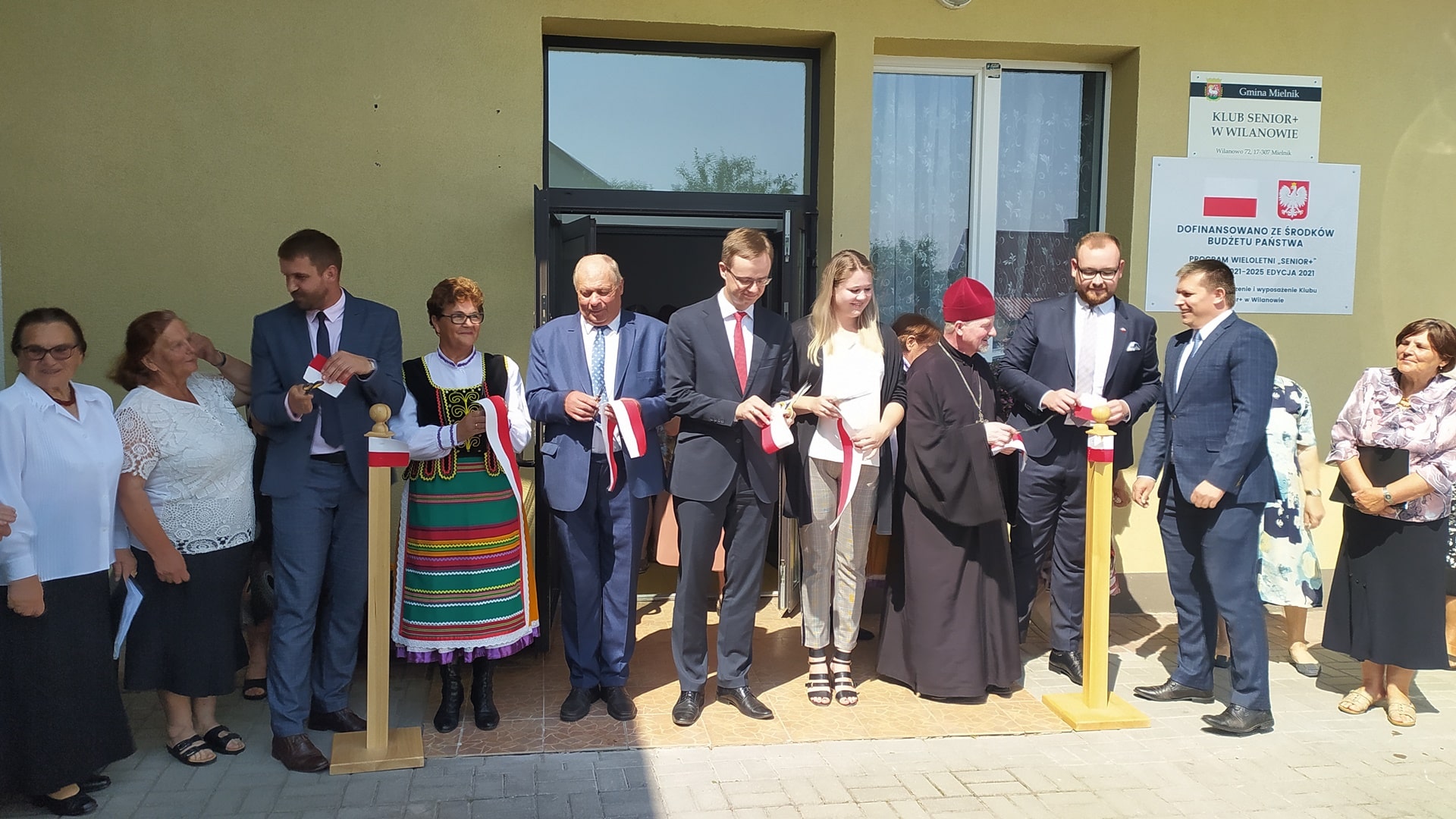 W gminie Mielnik otwarto dwa obiekty, które będą służyć najstarszym mieszkańcom