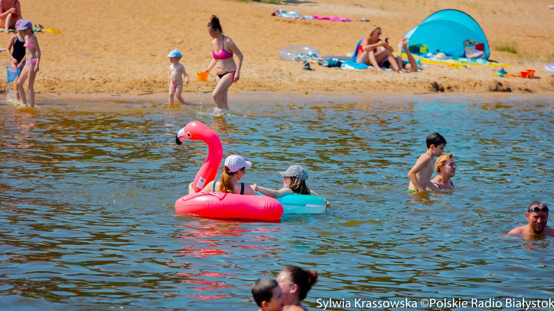 Ponownie można korzystać z kąpieliska na plaży miejskiej w Supraślu