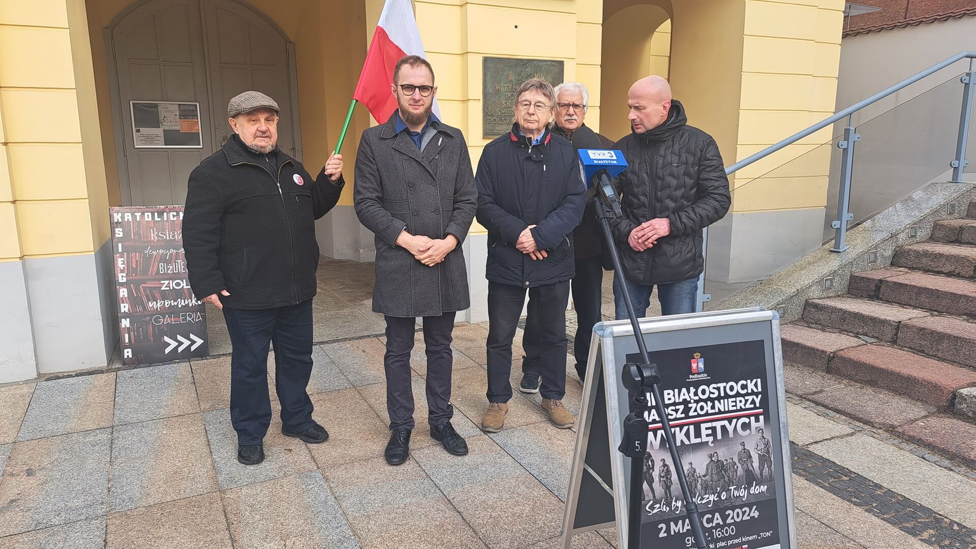 "Szli, by walczyć o Twój dom" hasłem 13. Białostockiego Marszu Żołnierzy Wyklętych