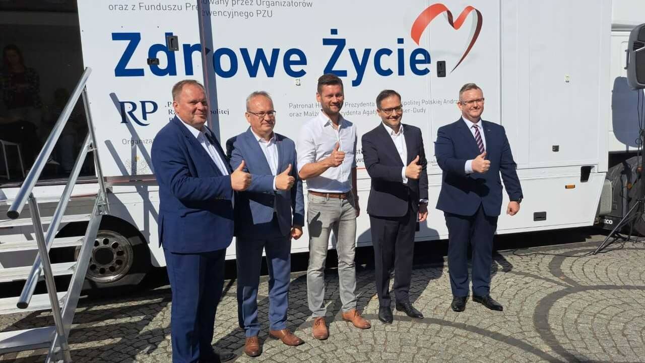Augustów - Chętni mogą się bezpłatnie przebadać w Mobilnej Strefie Zdrowia
