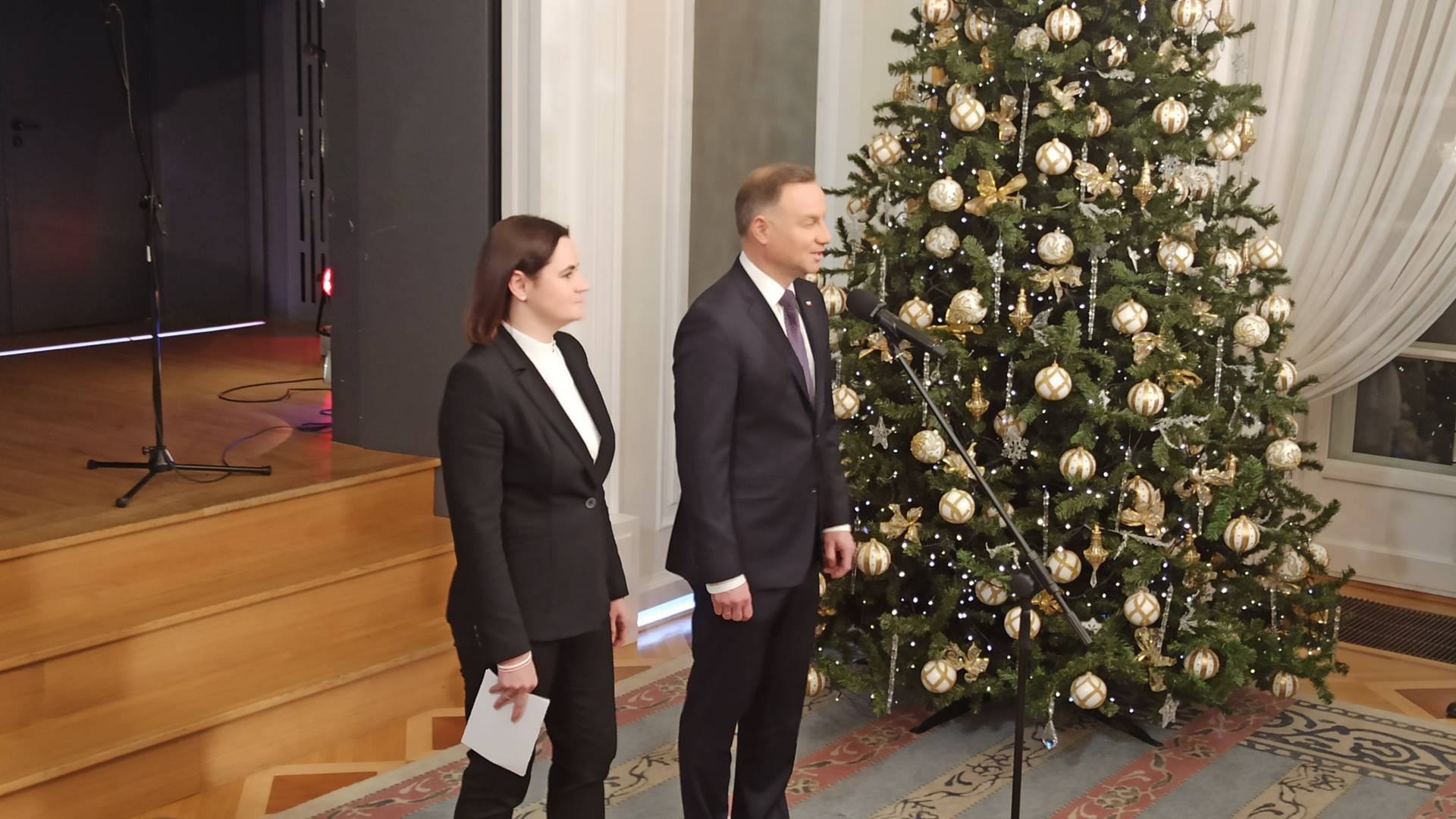 Prezydent Andrzej Duda spotkał się ze Swiatłaną Cichanouską i liderami demokratycznej Białorusi