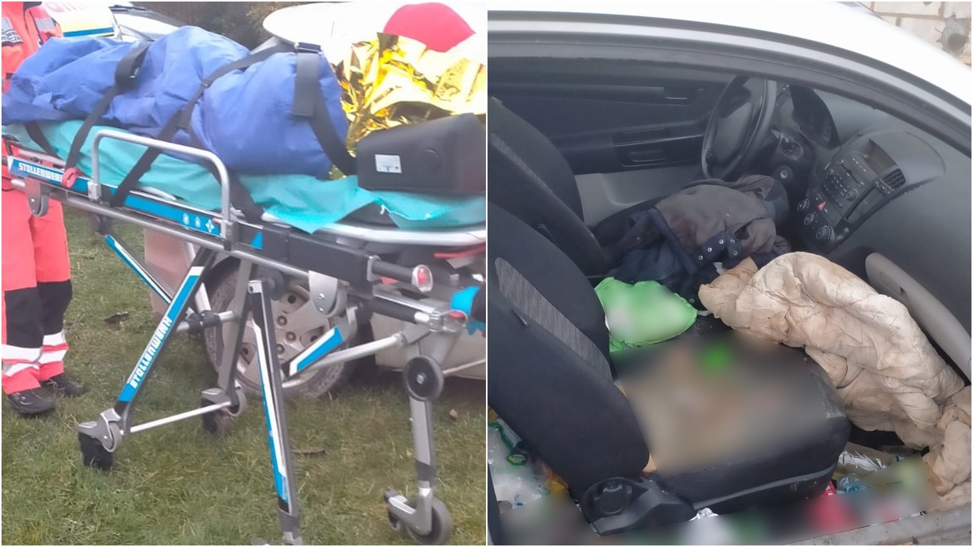 Od kilkunastu dni mieszkał w samochodzie. Policjanci uratowali 66-latka przed wychłodzeniem