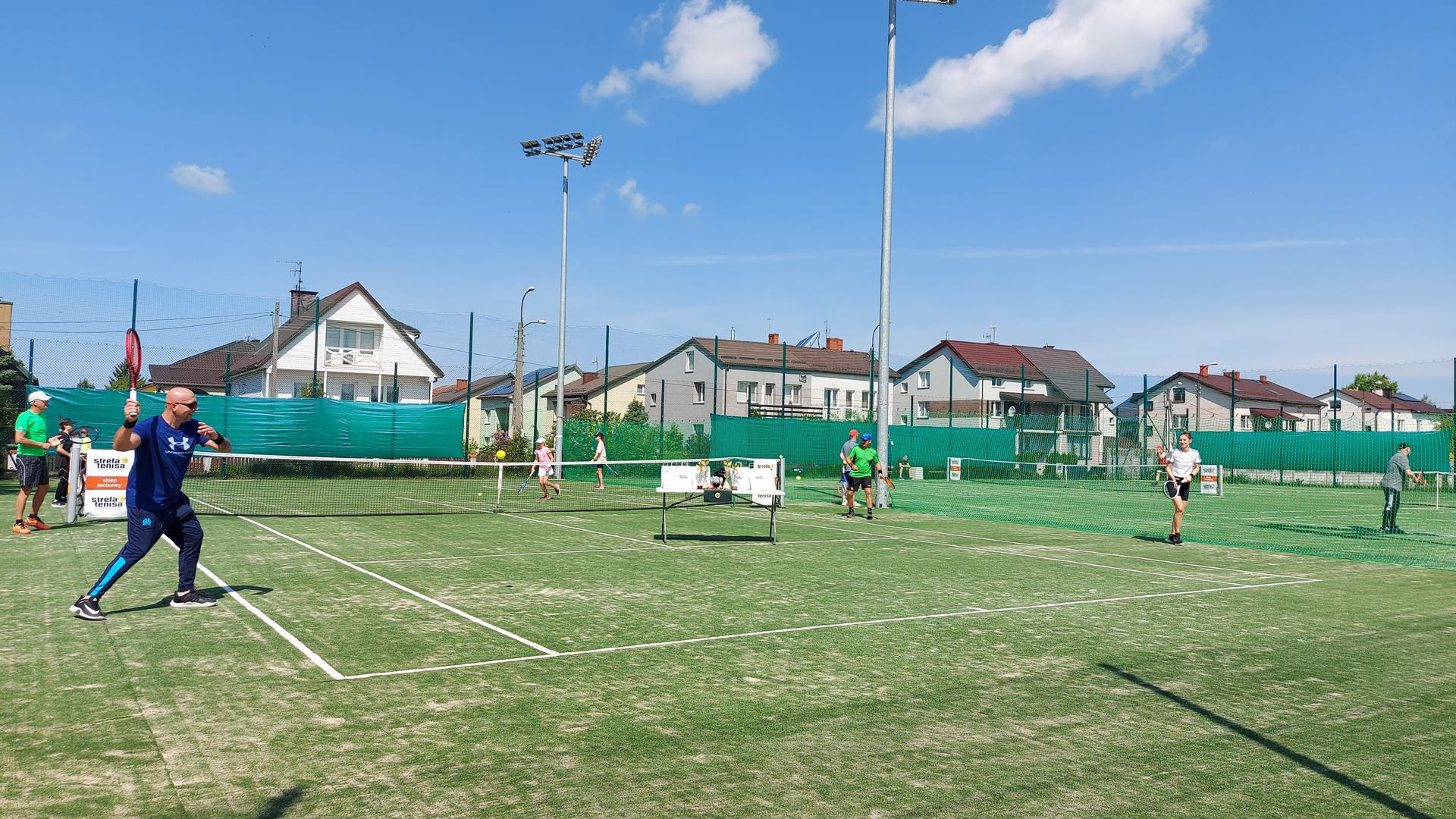 W Wasilkowie otwarto odnowione korty tenisowe