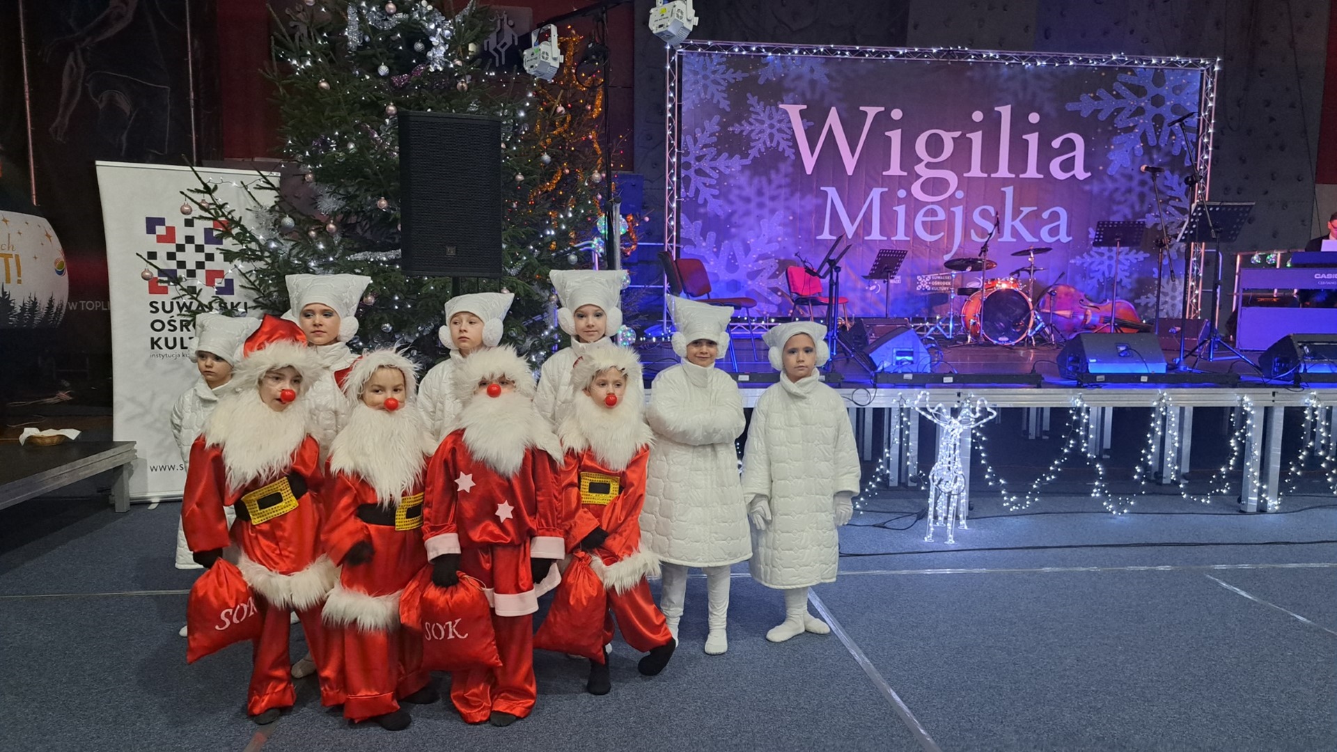 Suwalczanie spotkali się na tradycyjnej Wigilii Miejskiej