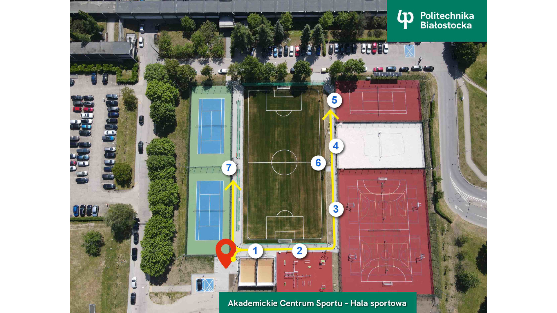 Politechnika Białostocka otworzyła nowe obiekty sportowe - m.in. pierwszy w Polsce kort do squasha na świeżym powietrzu