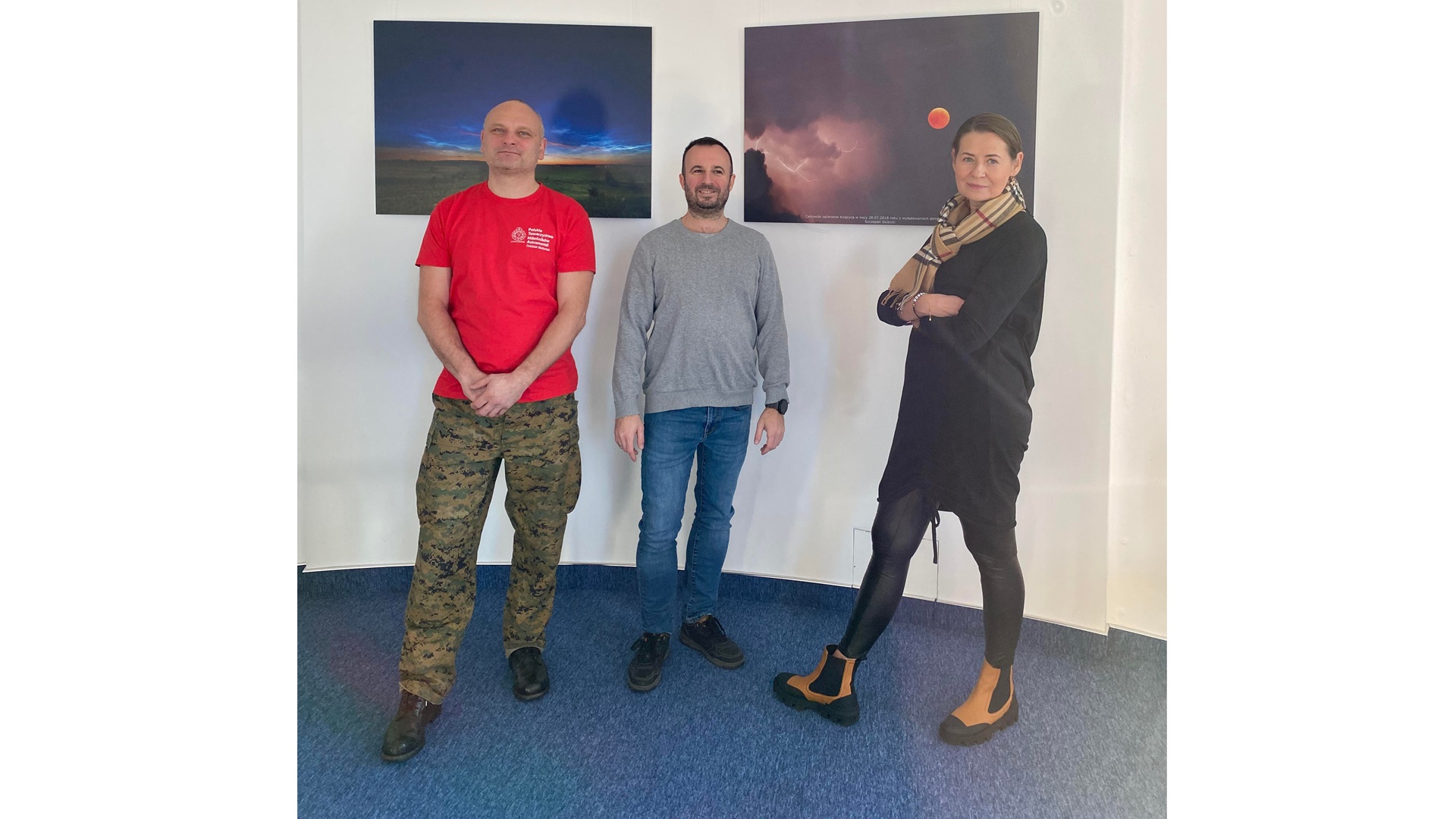 Wystawa astrofotografii w Planetarium i Obserwatorium Uniwersytetu w Białymstoku