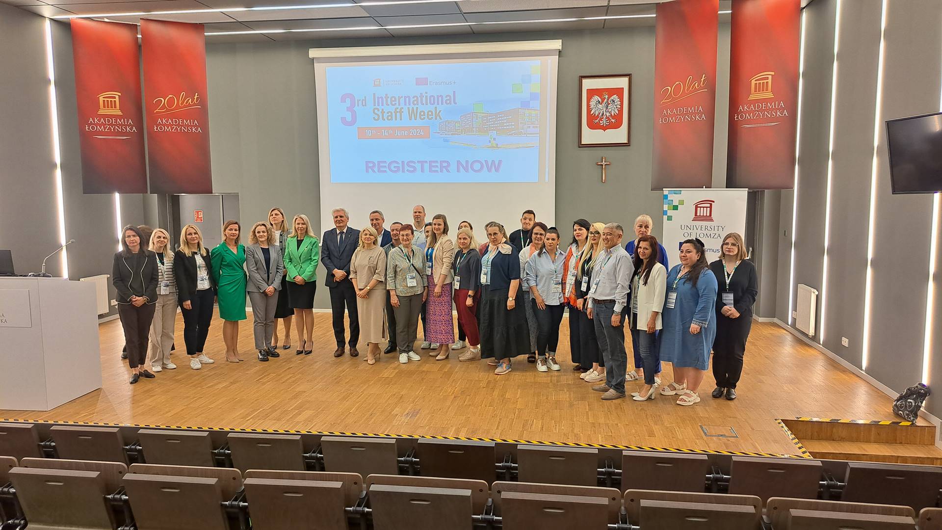 Akademia Łomżyńska po raz kolejny zorganizowała International Staff Week