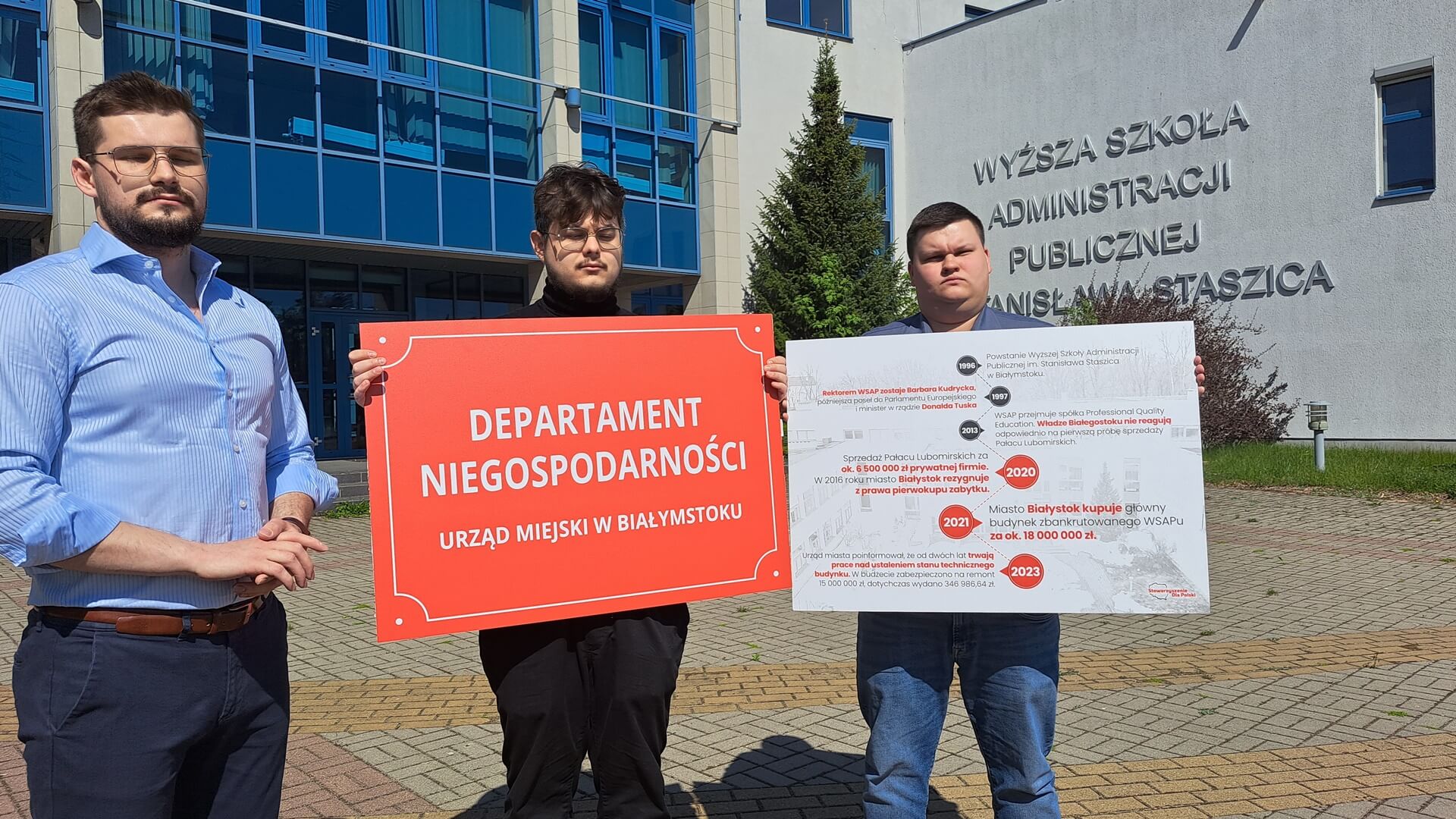 Co dalej z budynkiem po Wyższej Szkole Administracji Publicznej?