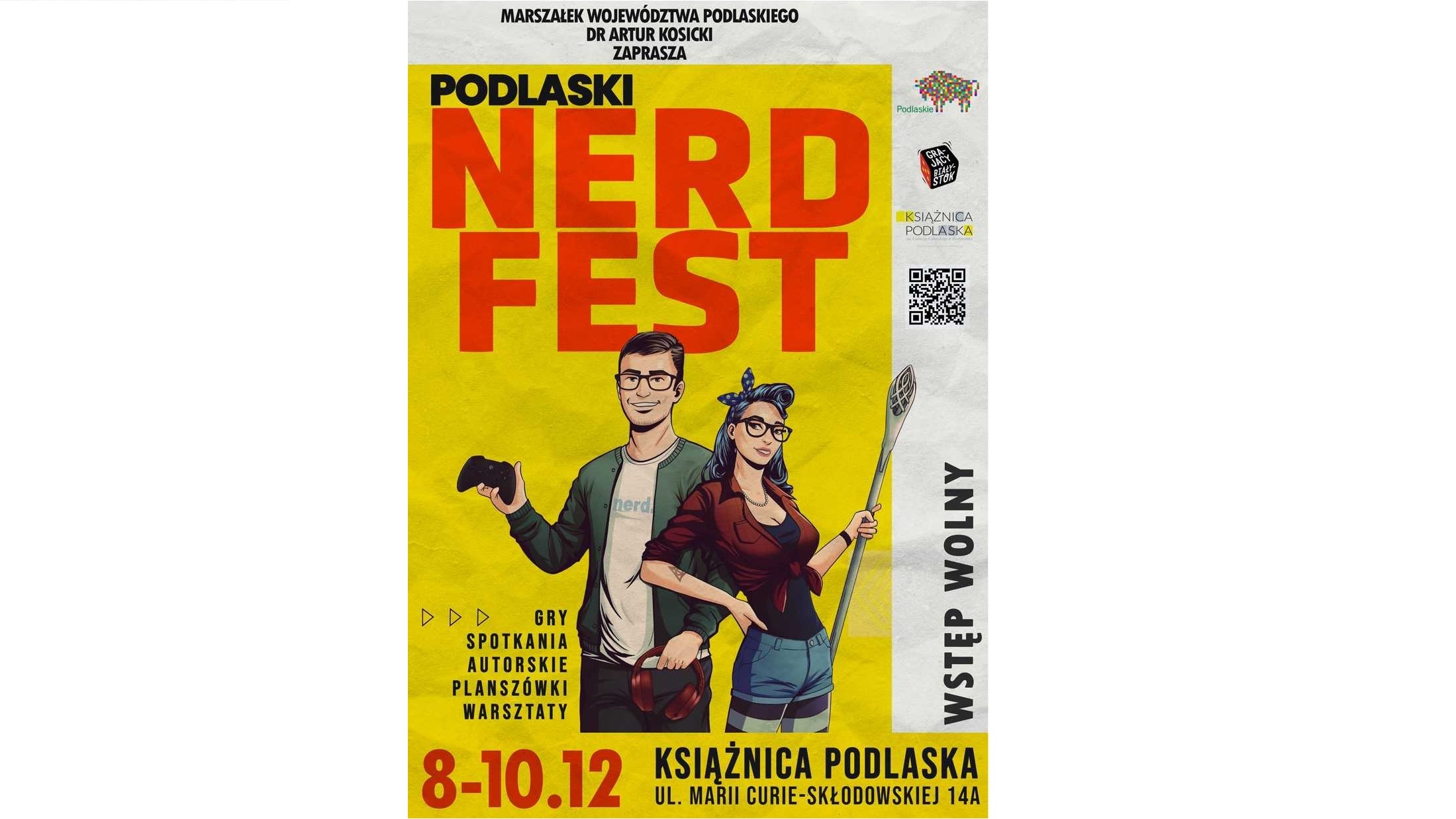 Spotkania z pisarzami, warsztaty, konkursy - m.in. to przygotowała Książnica Podlaska na nadchodzący Nerd Fest