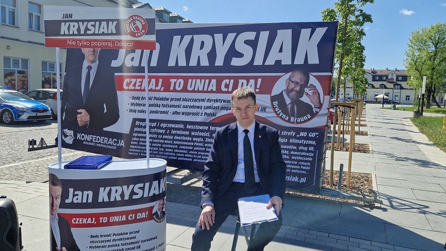 Jan Krysiak: jesteśmy przez Unię Europejską kolonizowani i my się temu sprzeciwiamy