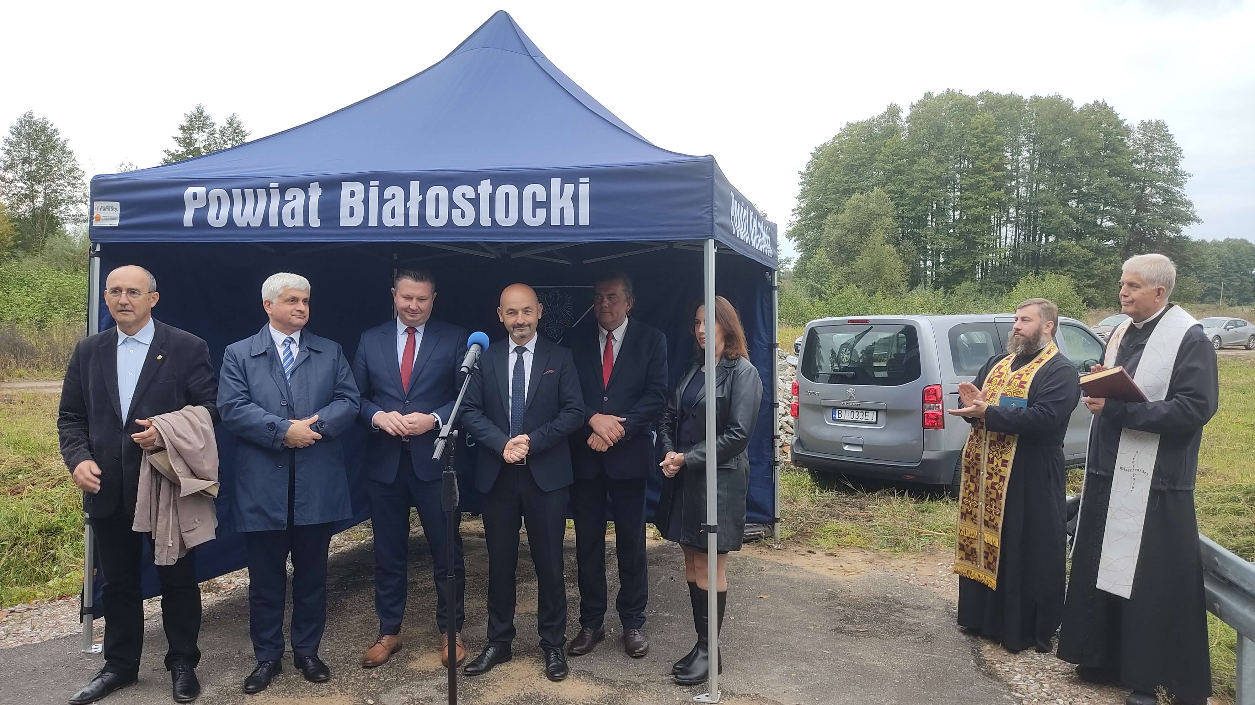 Otwarto most na rzece Czaplinianka w podbiałostockich Gajownikach