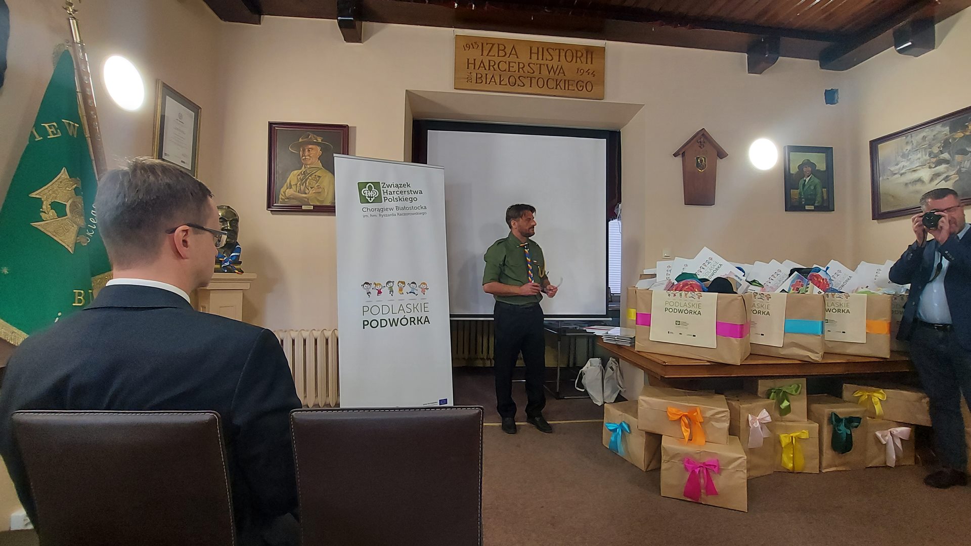 Chorągiew Białostocka ZHP podsumowała projekt "Podlaskie podwórka"